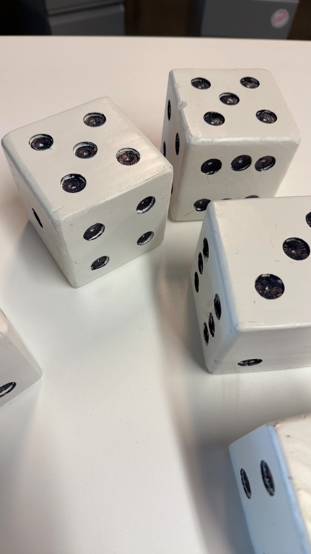 Large Wooden Decorative Dice
