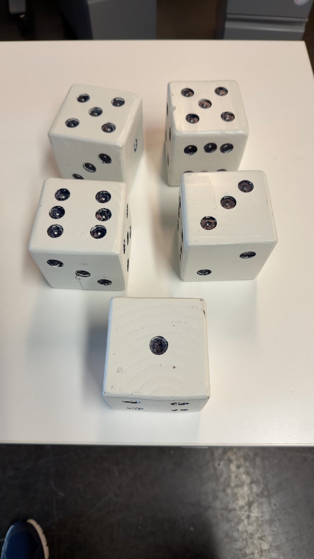 Large Wooden Decorative Dice