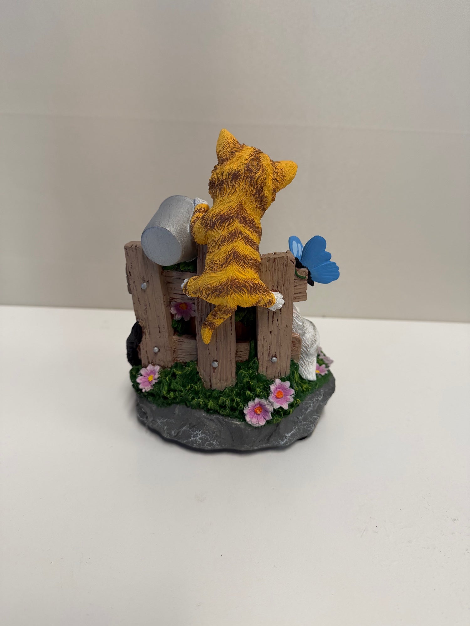 The Bradford Exchange Whiskers & Waterfalls Playful Paws Kitten Fountain Sculpture