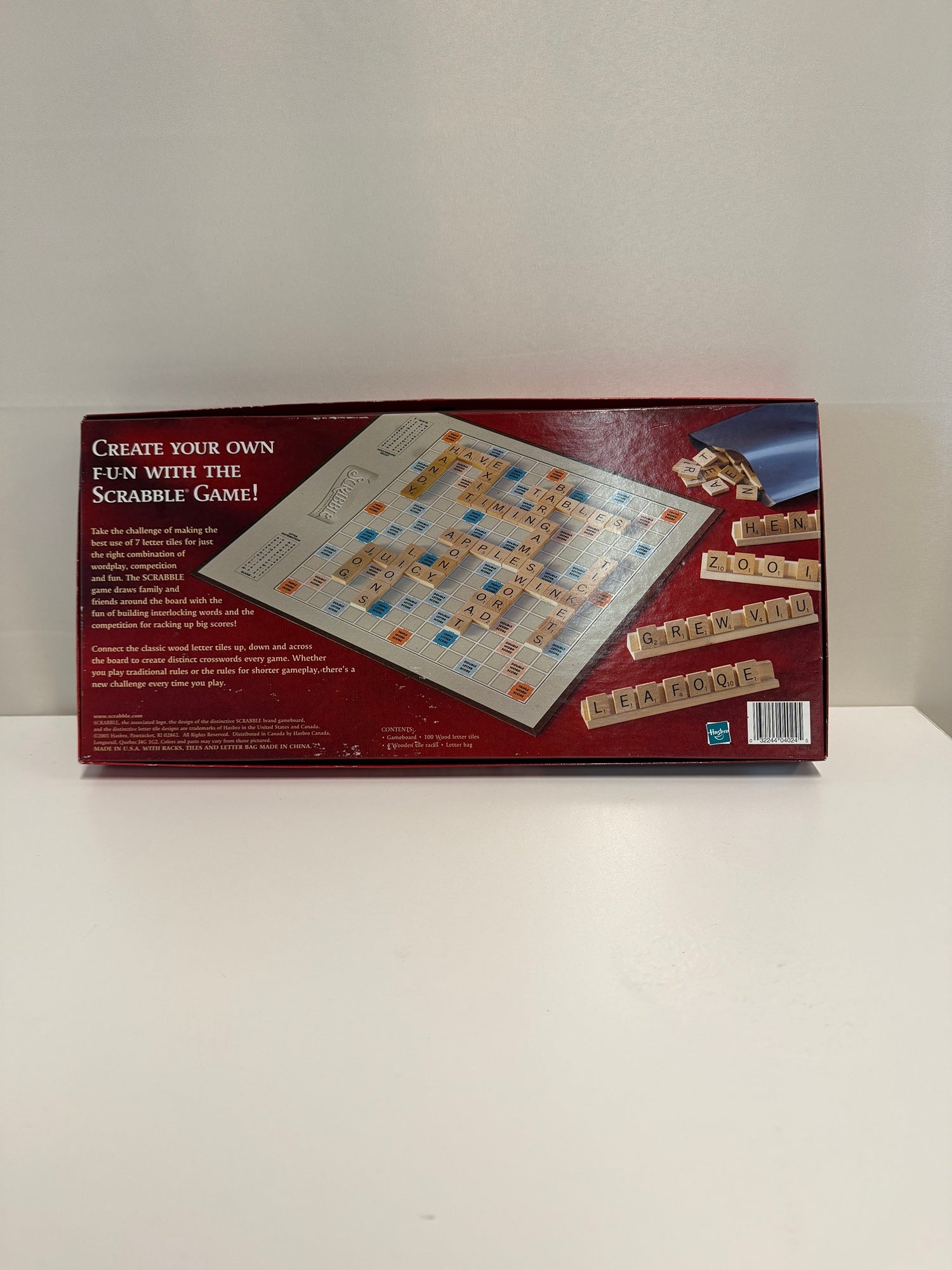 Scrabble Crossword Game America's Favorite Word Board Game