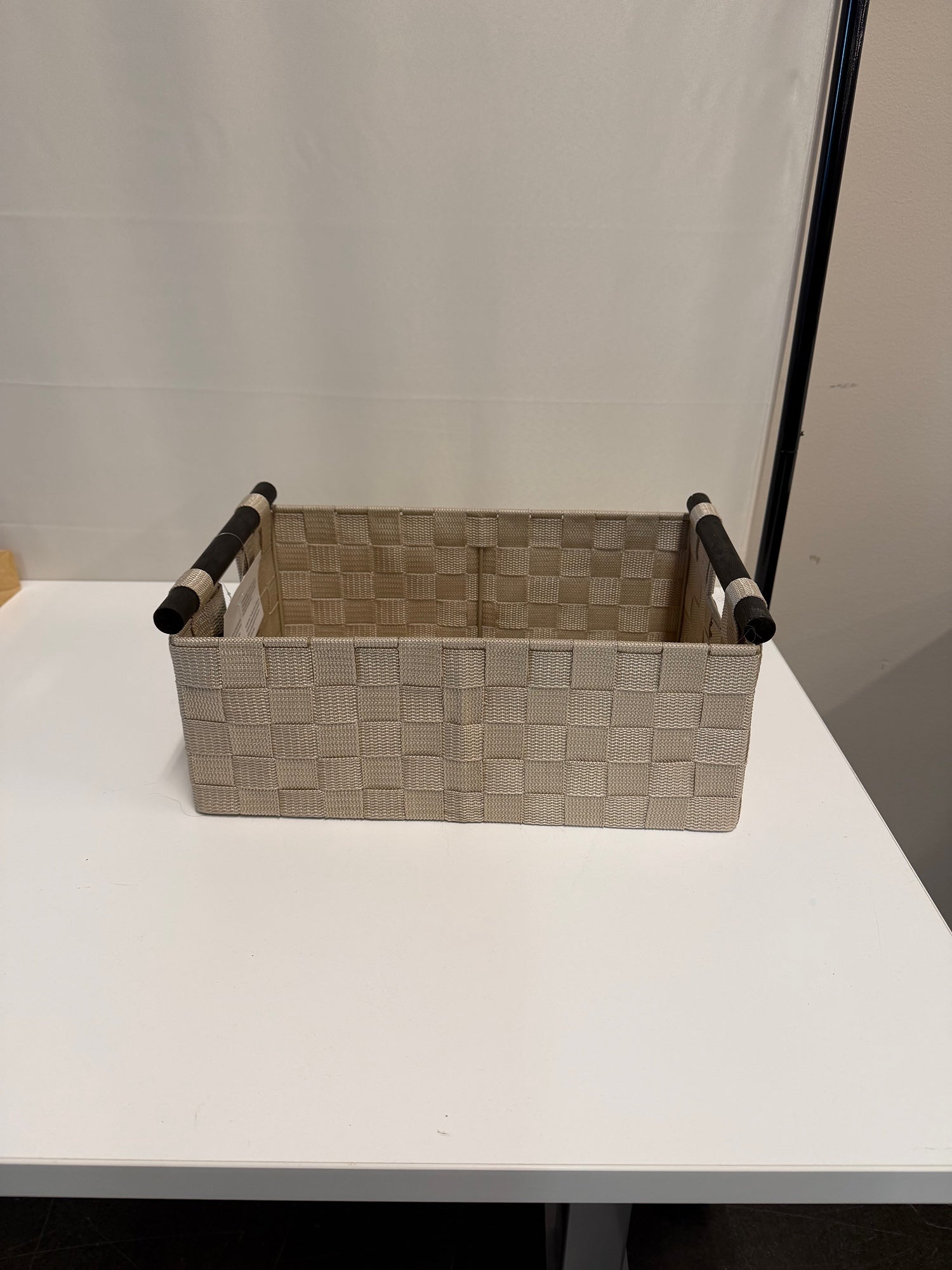 ASHLAND Woven Fabric Storage Organizer Bin with Handles