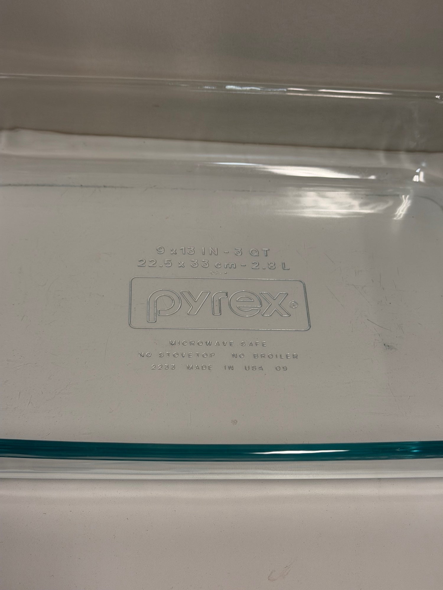 Set of Pyrex Durable Glass Bakeware and Ribbed Mixing Bowls - Made in USA
