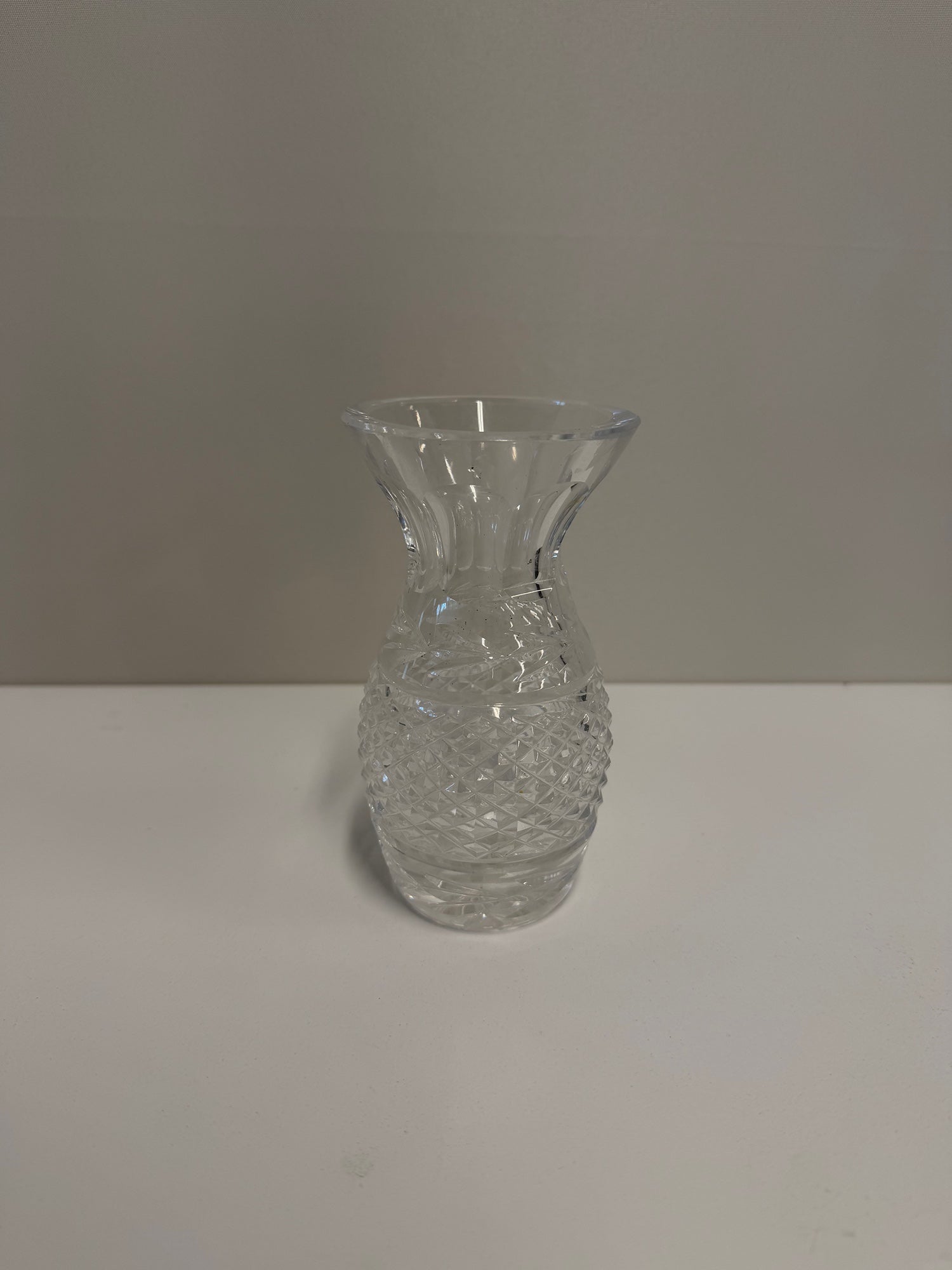 Small Cut Glass Bud Vase