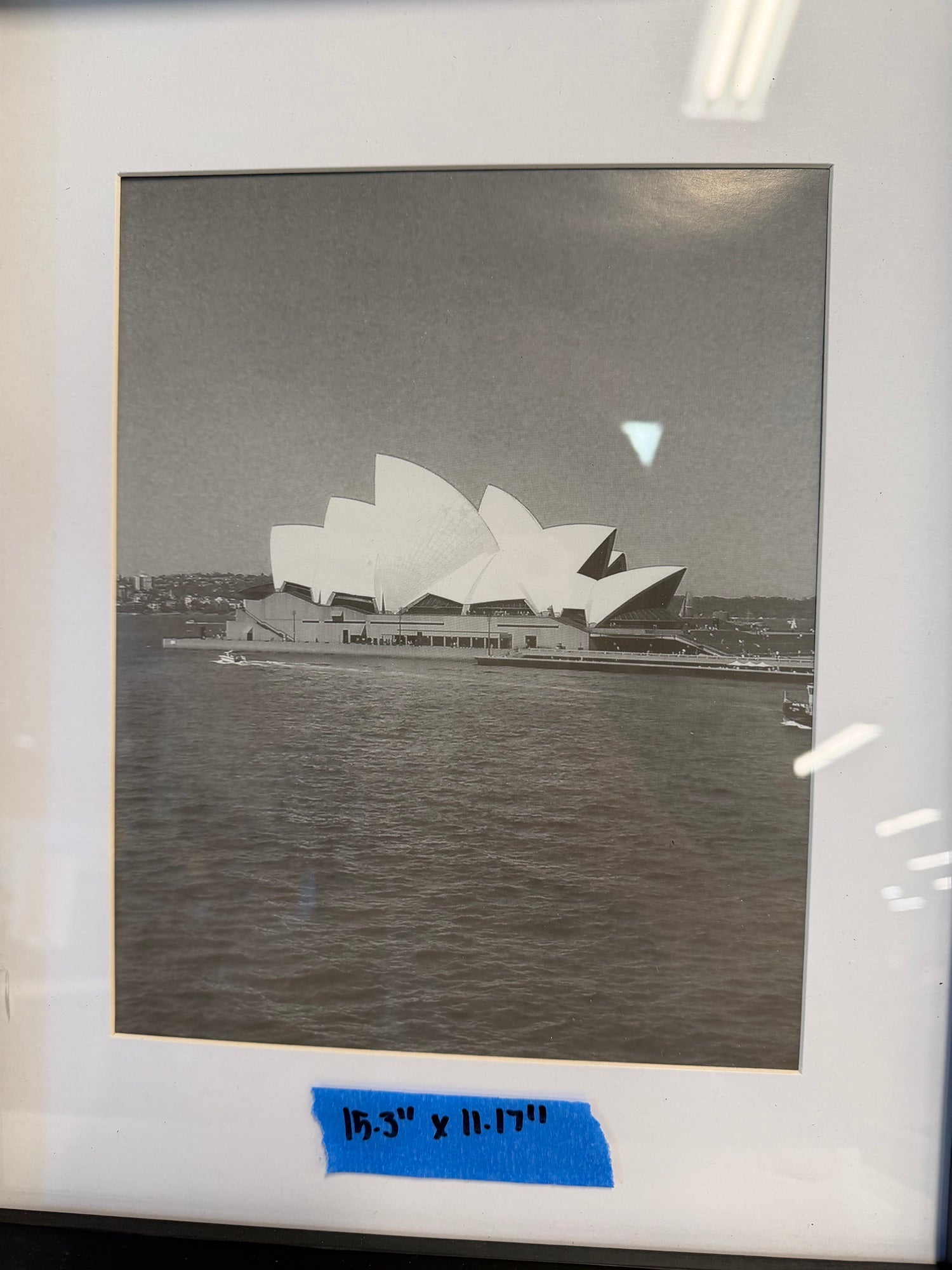 Modern Black Picture Frame with Sydney Opera House Photo