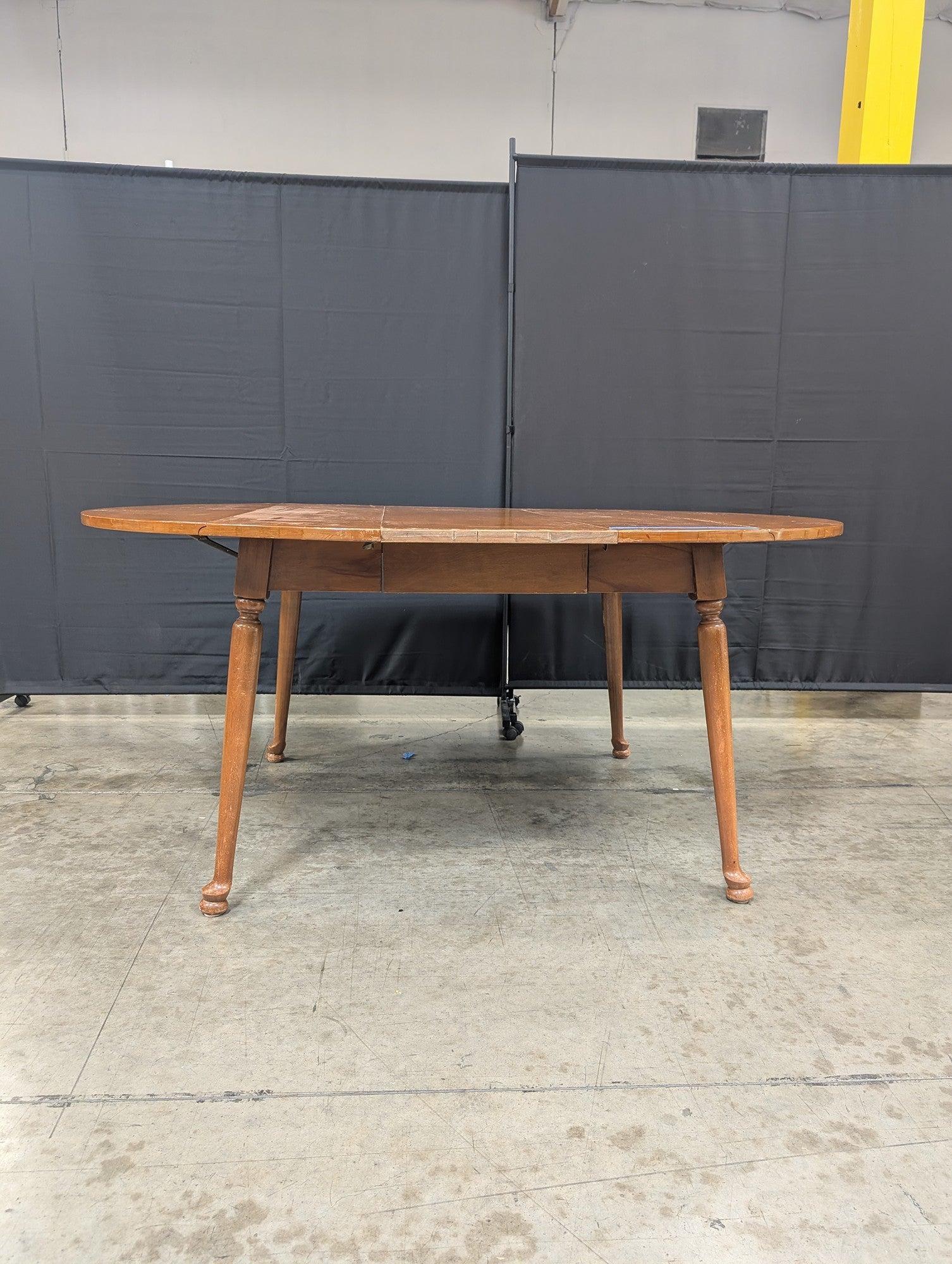Honey Tone Drop-Leaf Dining Table in Wood
