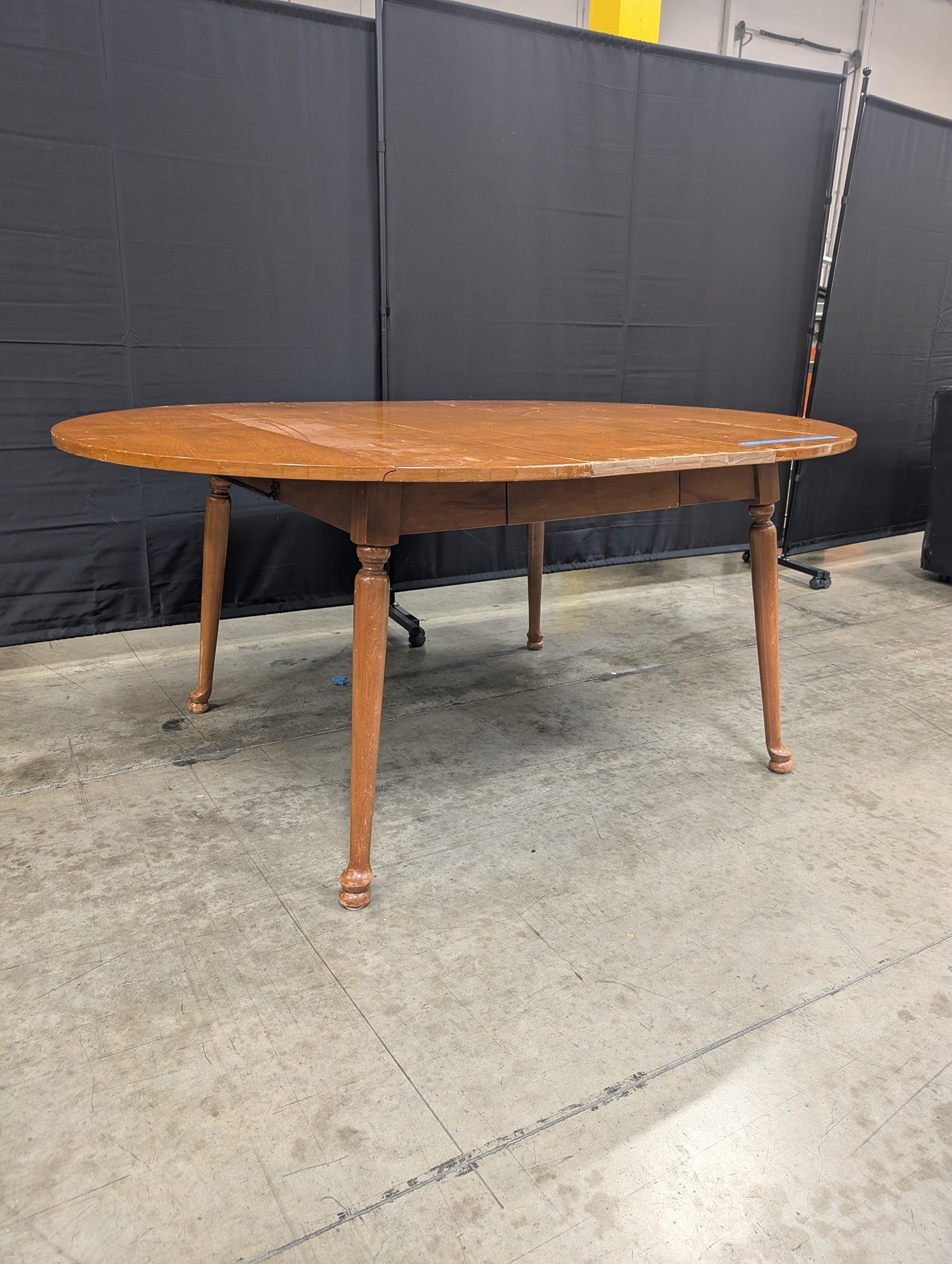 Honey Tone Drop-Leaf Dining Table in Wood