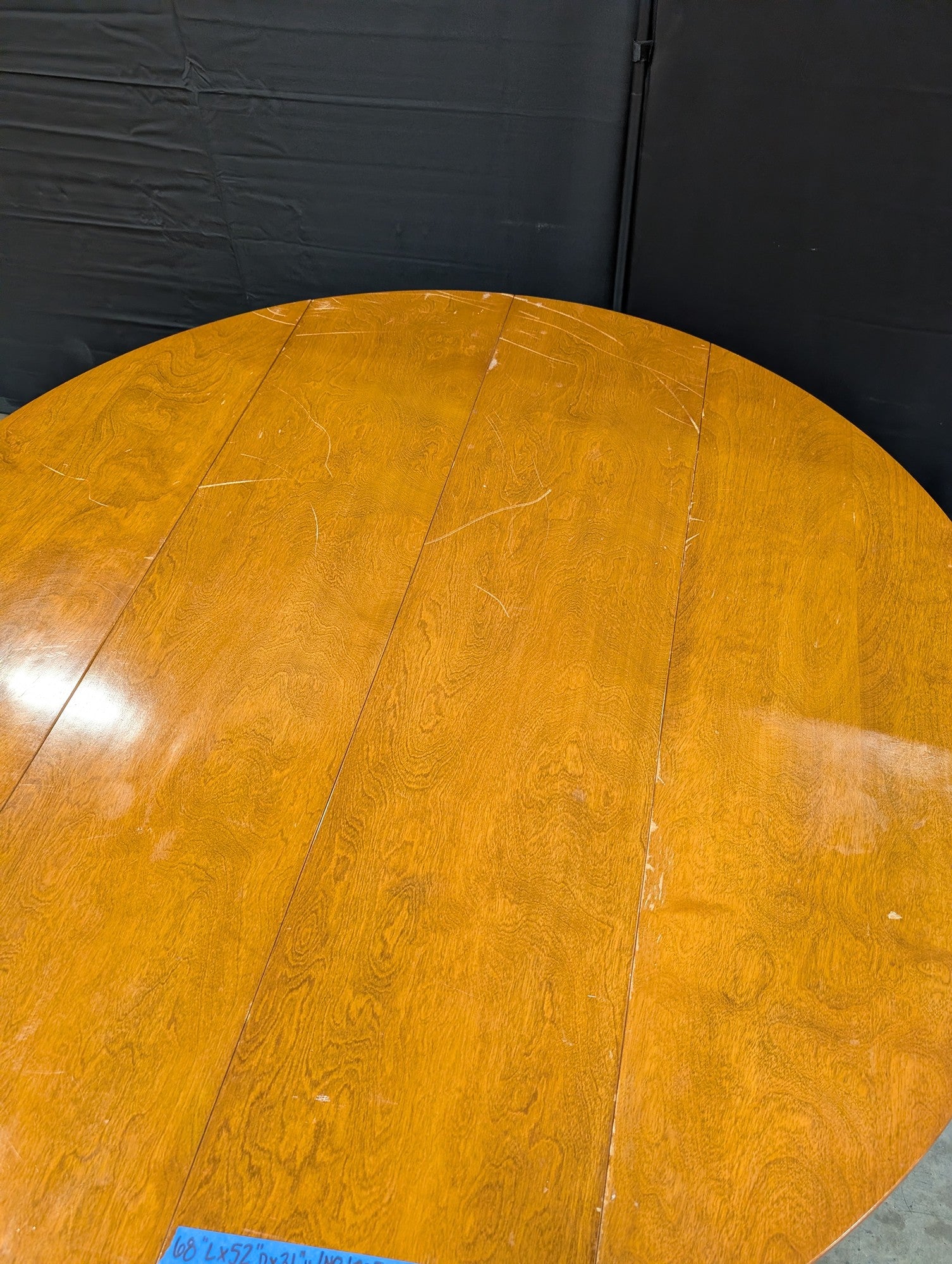 Honey Tone Drop-Leaf Dining Table in Wood