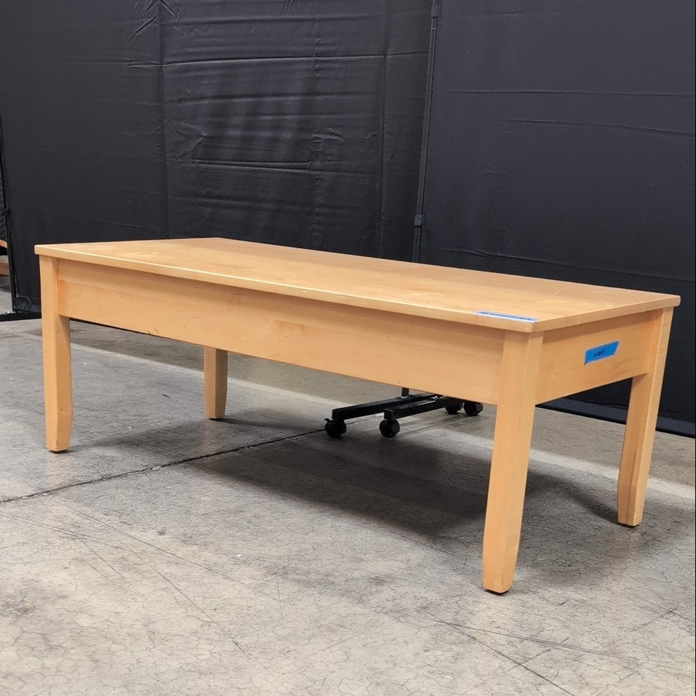 Natural Maple Rectangular Coffee Table