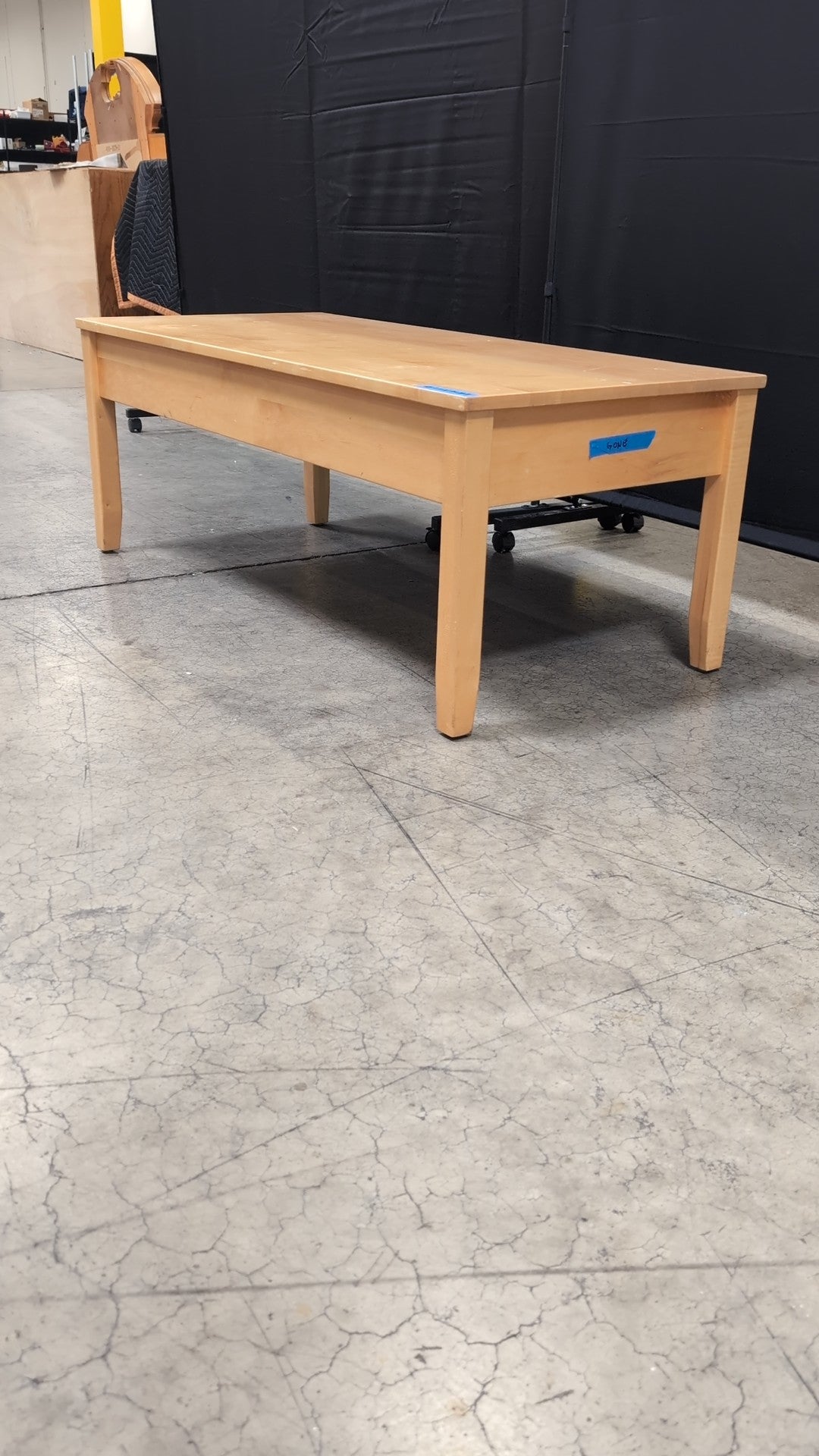 Natural Maple Rectangular Coffee Table