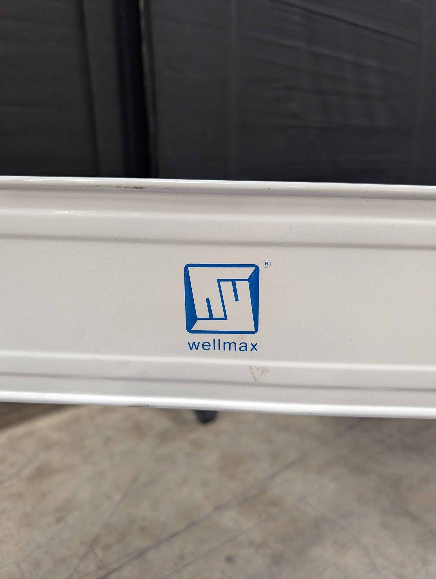 Wellmax Blue Folding Platform Cart with Four Wheels