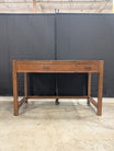 Brown Wood Front Drop Desk