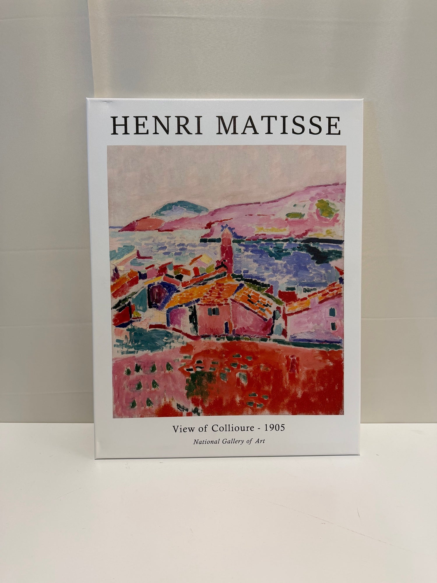 Henri Matisse View of Collioure Canvas Print