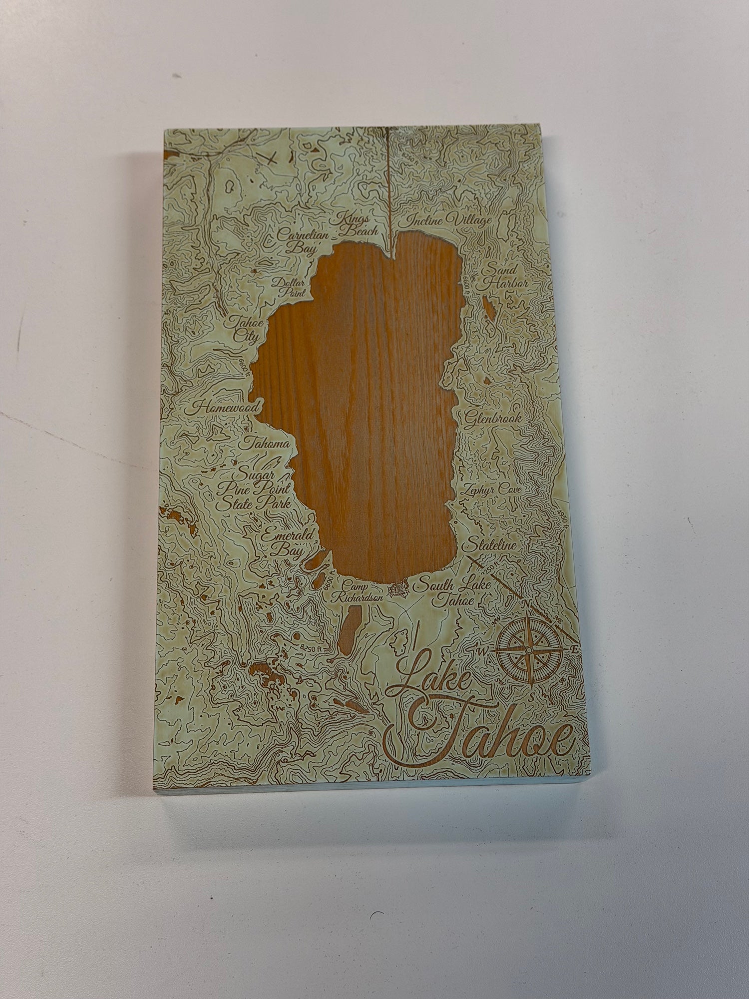 Fire & Pine Tahoe Wall Art in Wood