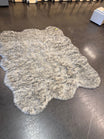 MANUFACTURE CB55 Grey Faux Lambskin Area Rug