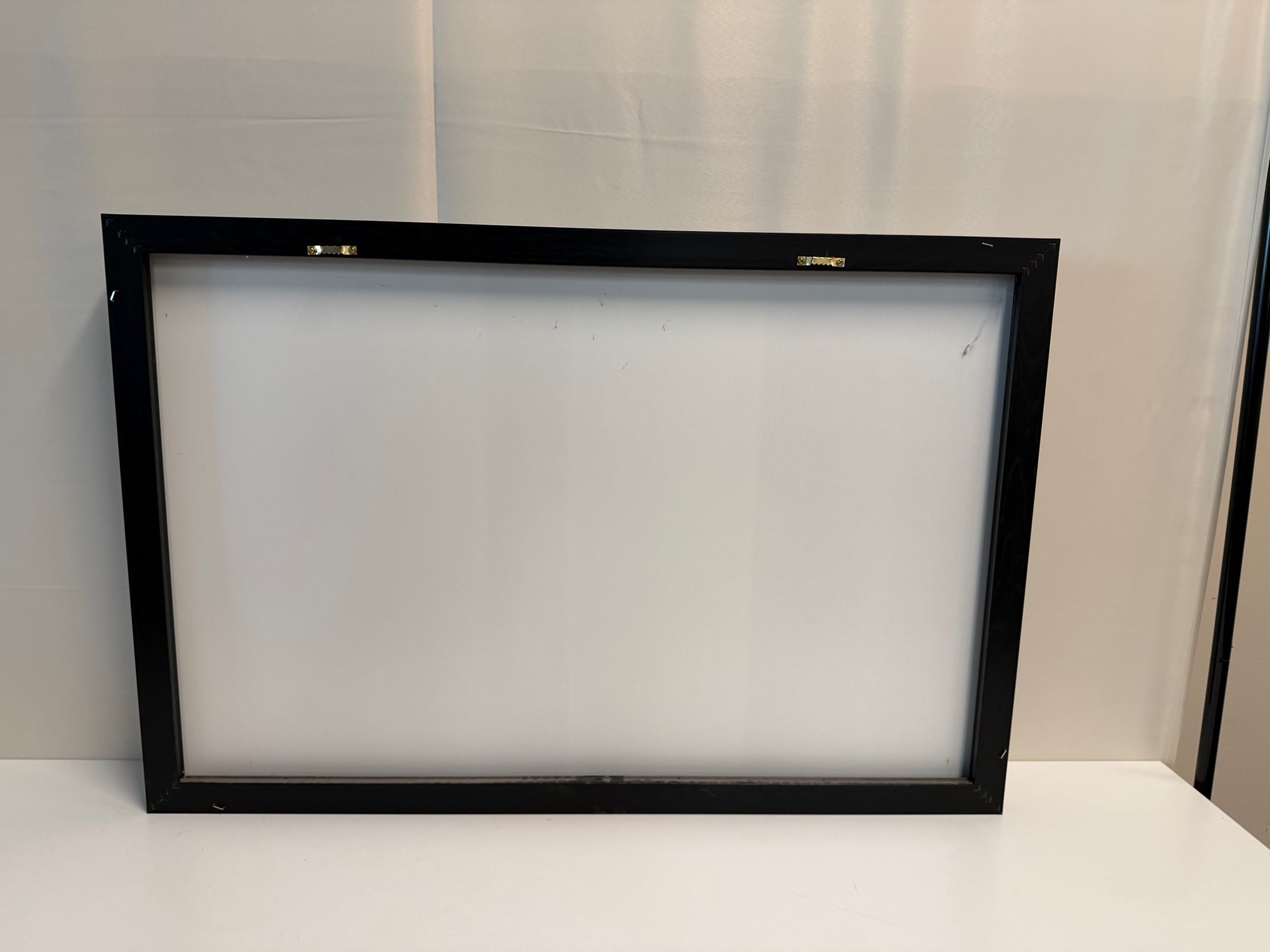 Monochrome Tree Landscape Photograph in Black Frame