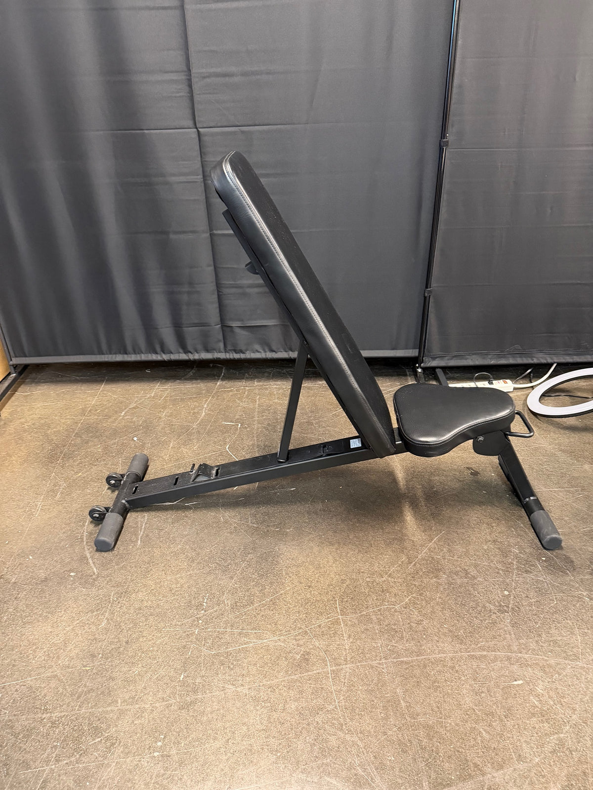 Inspire Fitness Adjustable Black Weight Bench