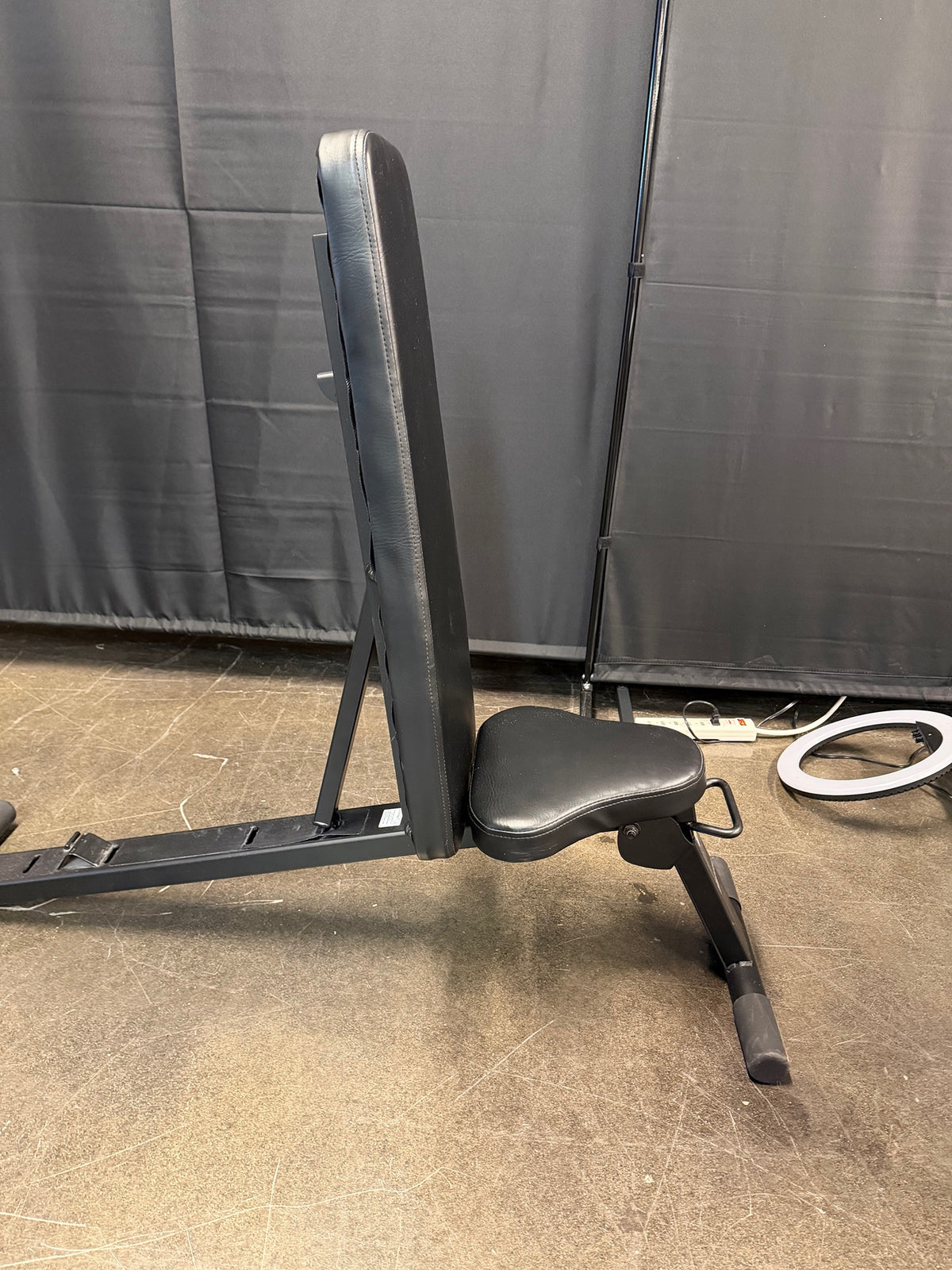 Inspire Fitness Adjustable Black Weight Bench