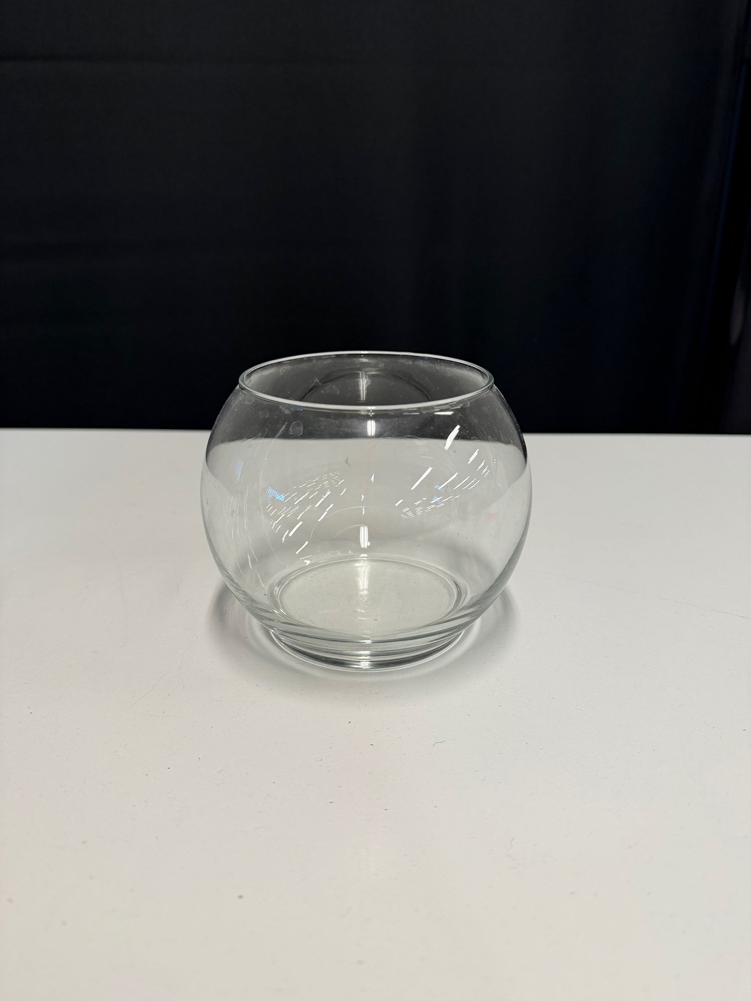 Small Clear Glass Fishbowl