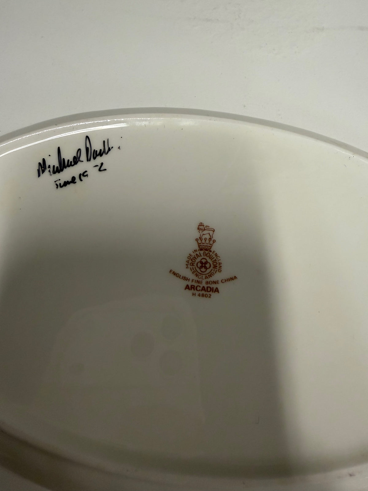 Royal Doulton Arcadia Floral Oval Platter | English Fine Bone China