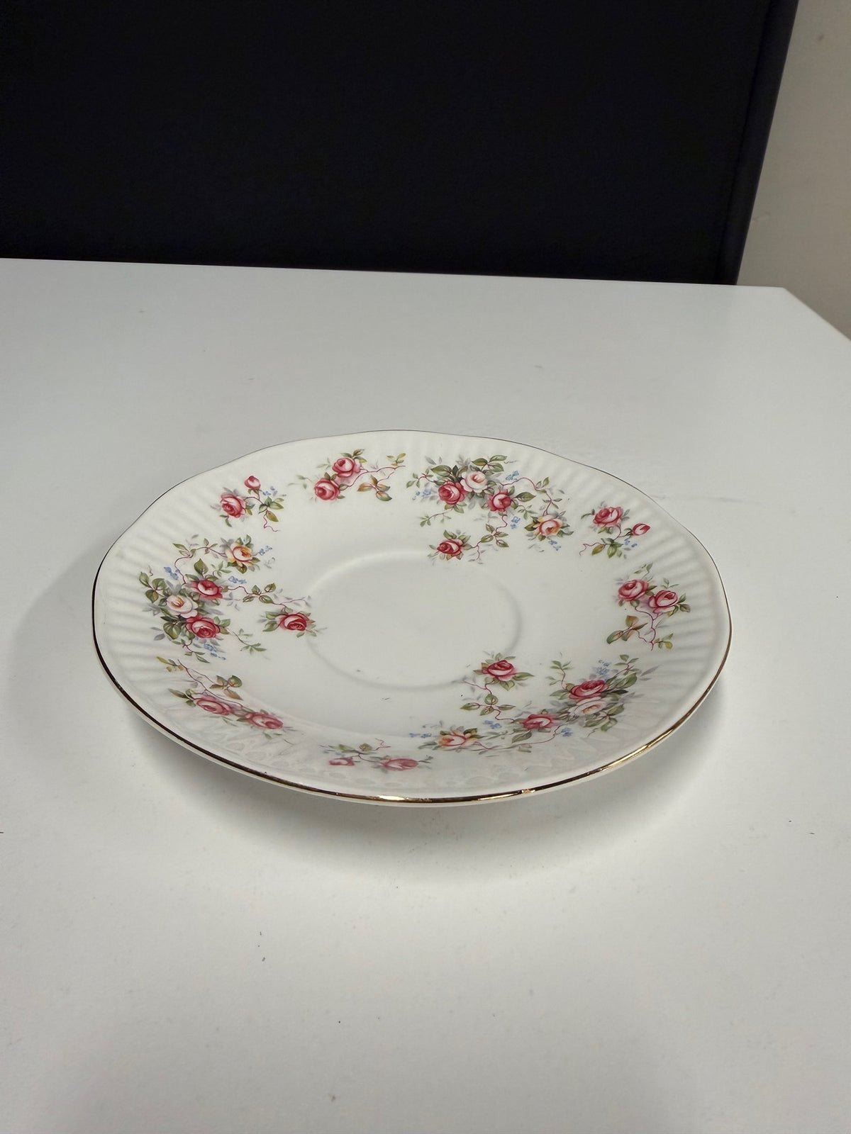 Queen's Rosamund Floral Fine Bone China Saucer