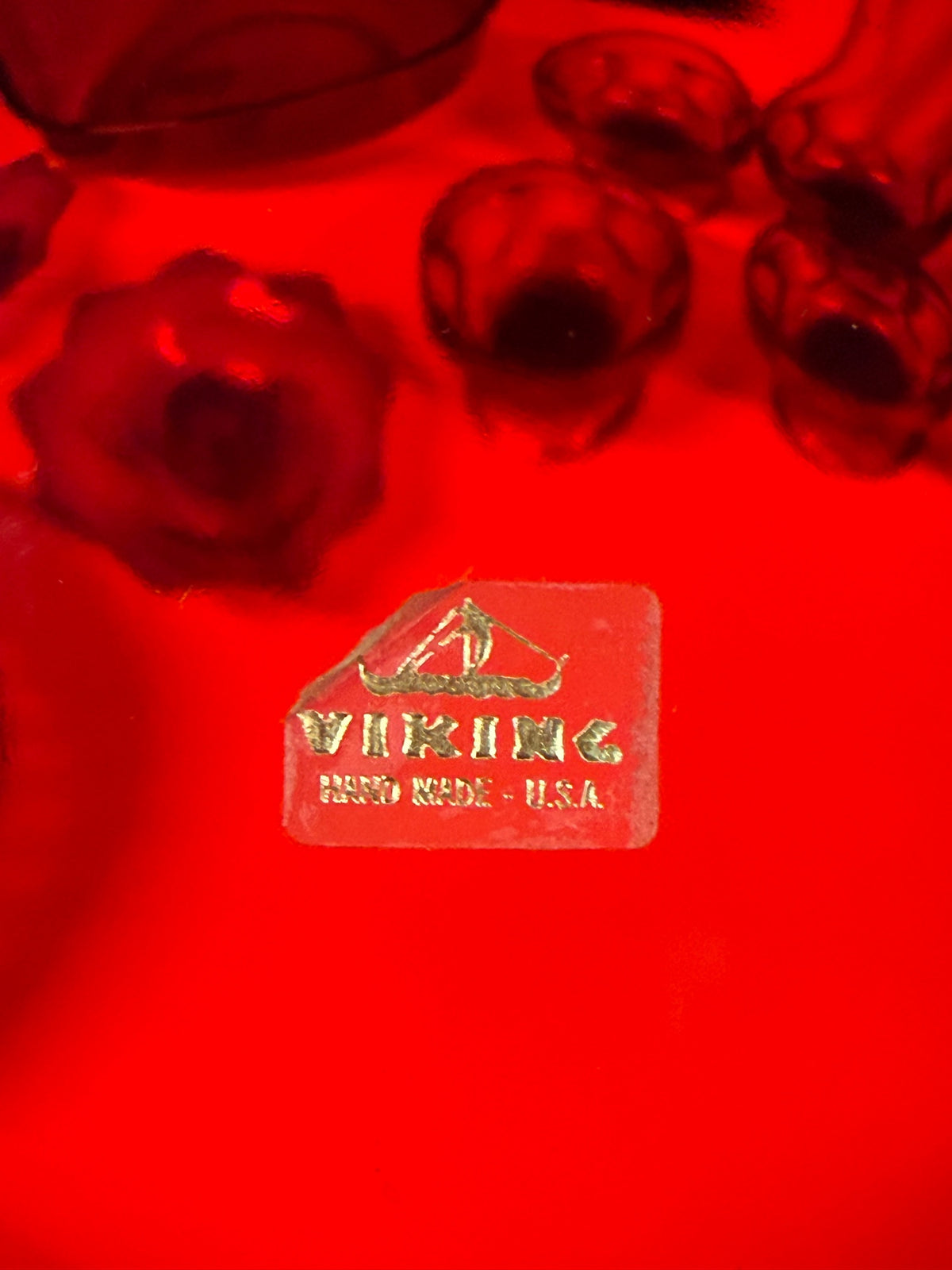 Vintage Ruby Red Glassware Set, 25 Pieces: Viking Georgian Honeycomb, Fenton Lotus & Arcoroc