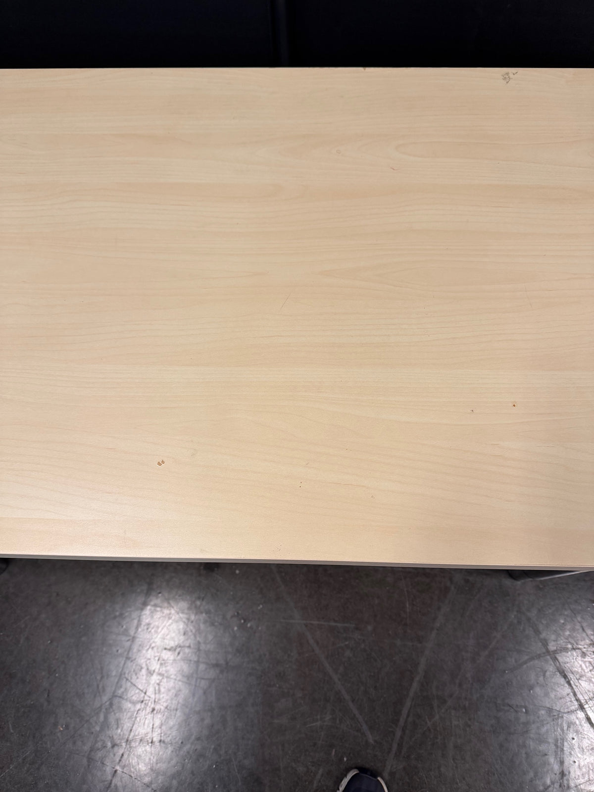 IKEA LINNMON Light Wood-Look Desk with Metal Legs