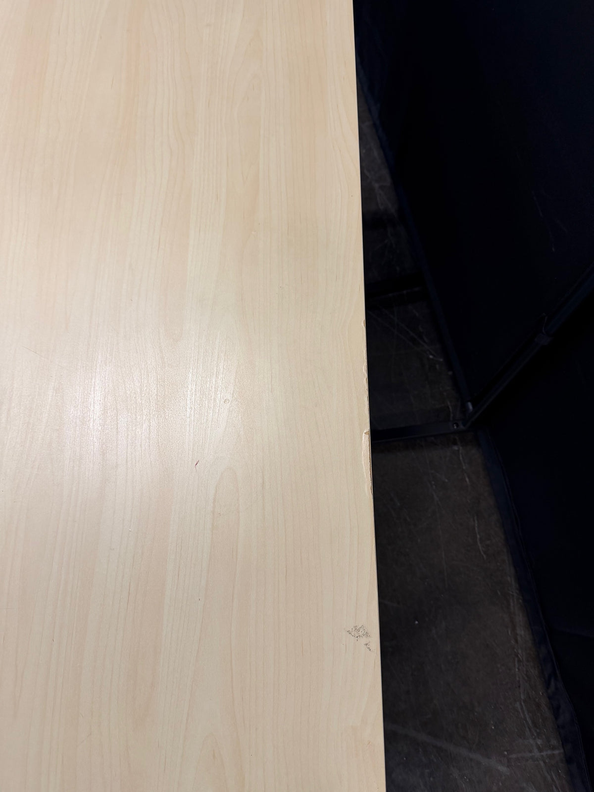 IKEA LINNMON Light Wood-Look Desk with Metal Legs