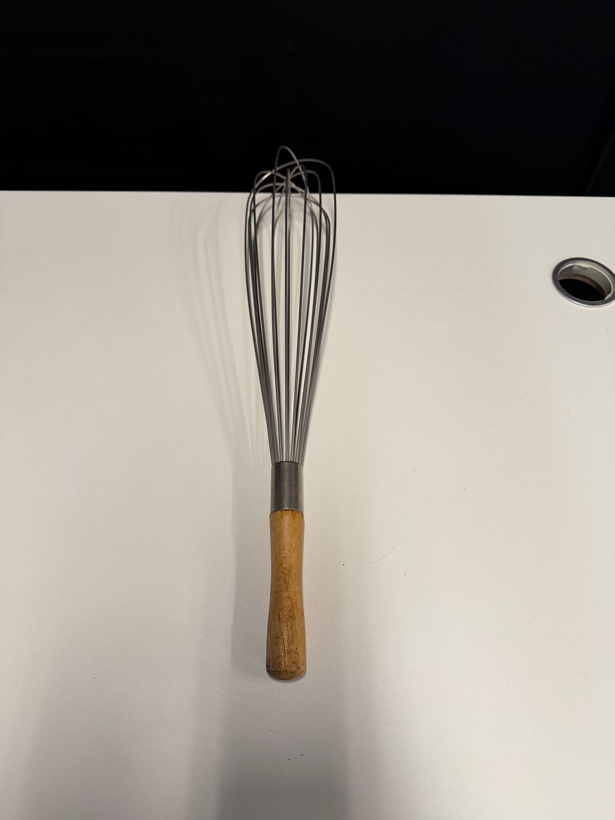 Stainless Steel Kitchen Whisk with Wood Handle