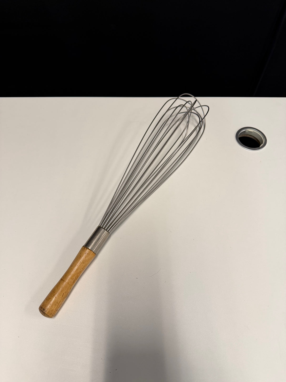 Stainless Steel Kitchen Whisk with Wood Handle