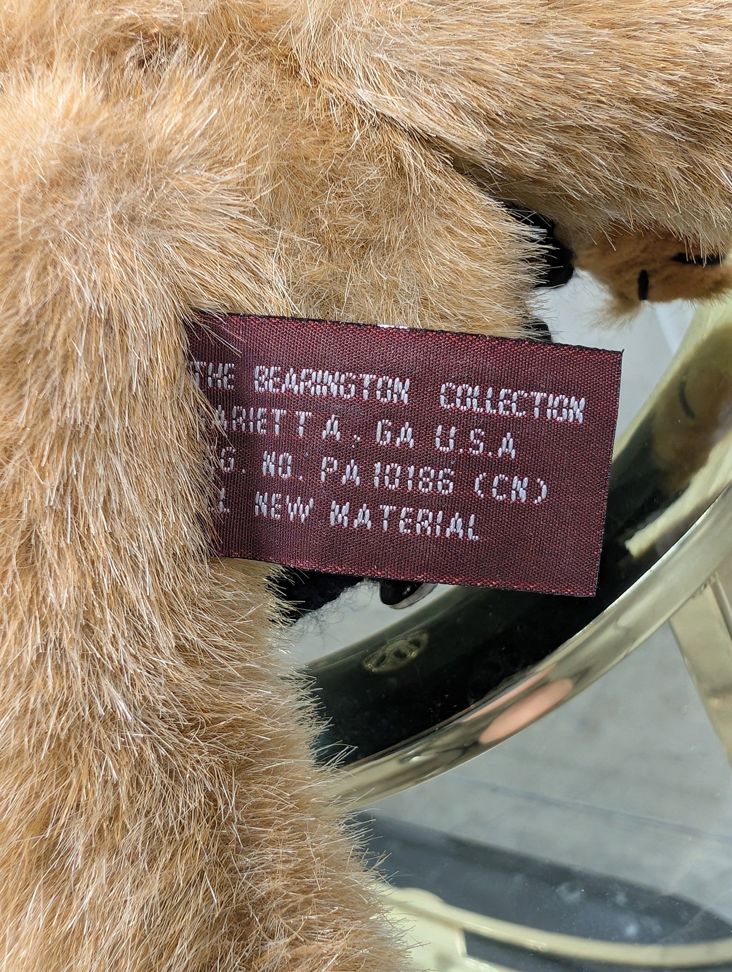 Bearington Collection Plush Teddy Bear with Sweater
