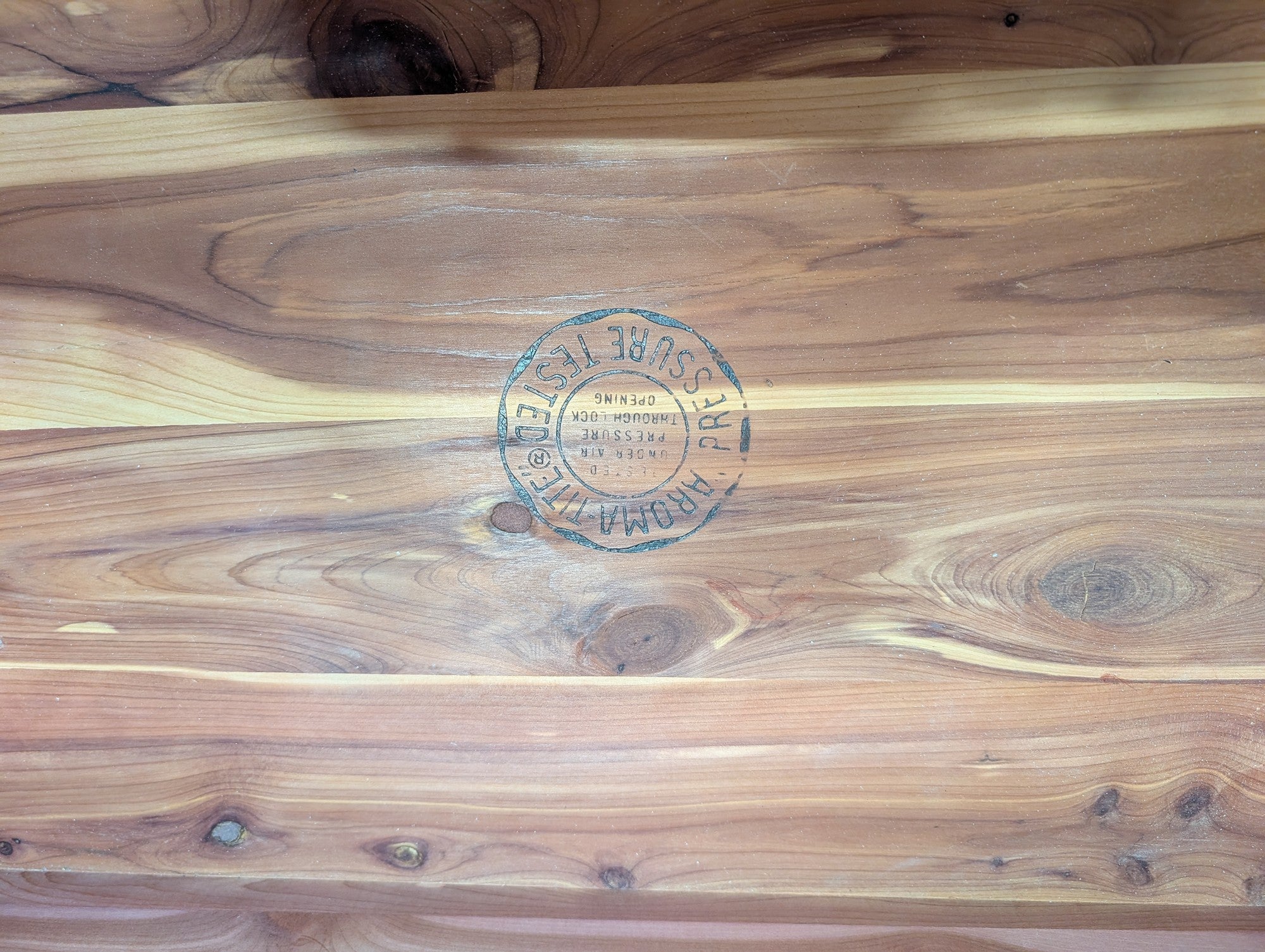 Vintage Lane Cedar Chest with Carved Panels