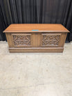 Vintage Lane Cedar Chest with Carved Panels