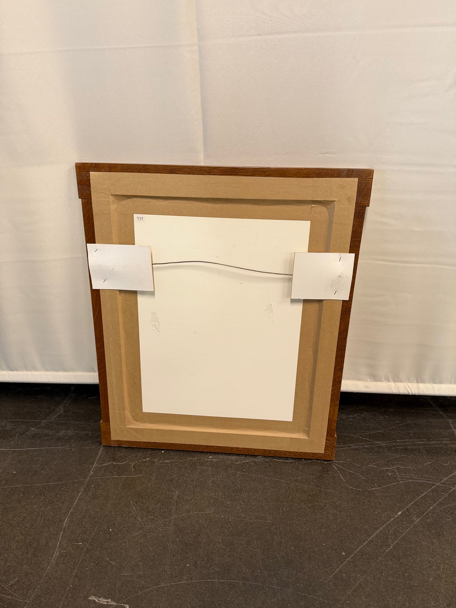 Charles Rennie Mackintosh Botanical Print in Brown Wood Frame