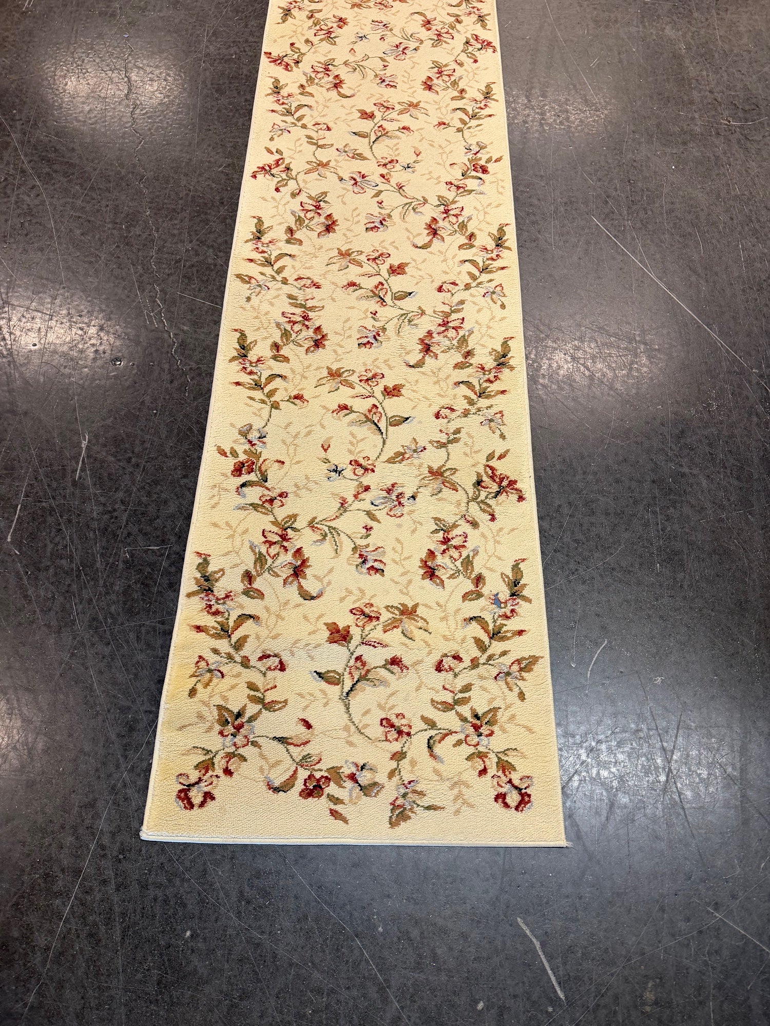 SAFAVIEH Lyndhurst Collection Floral Runner Rug in Polypropylene