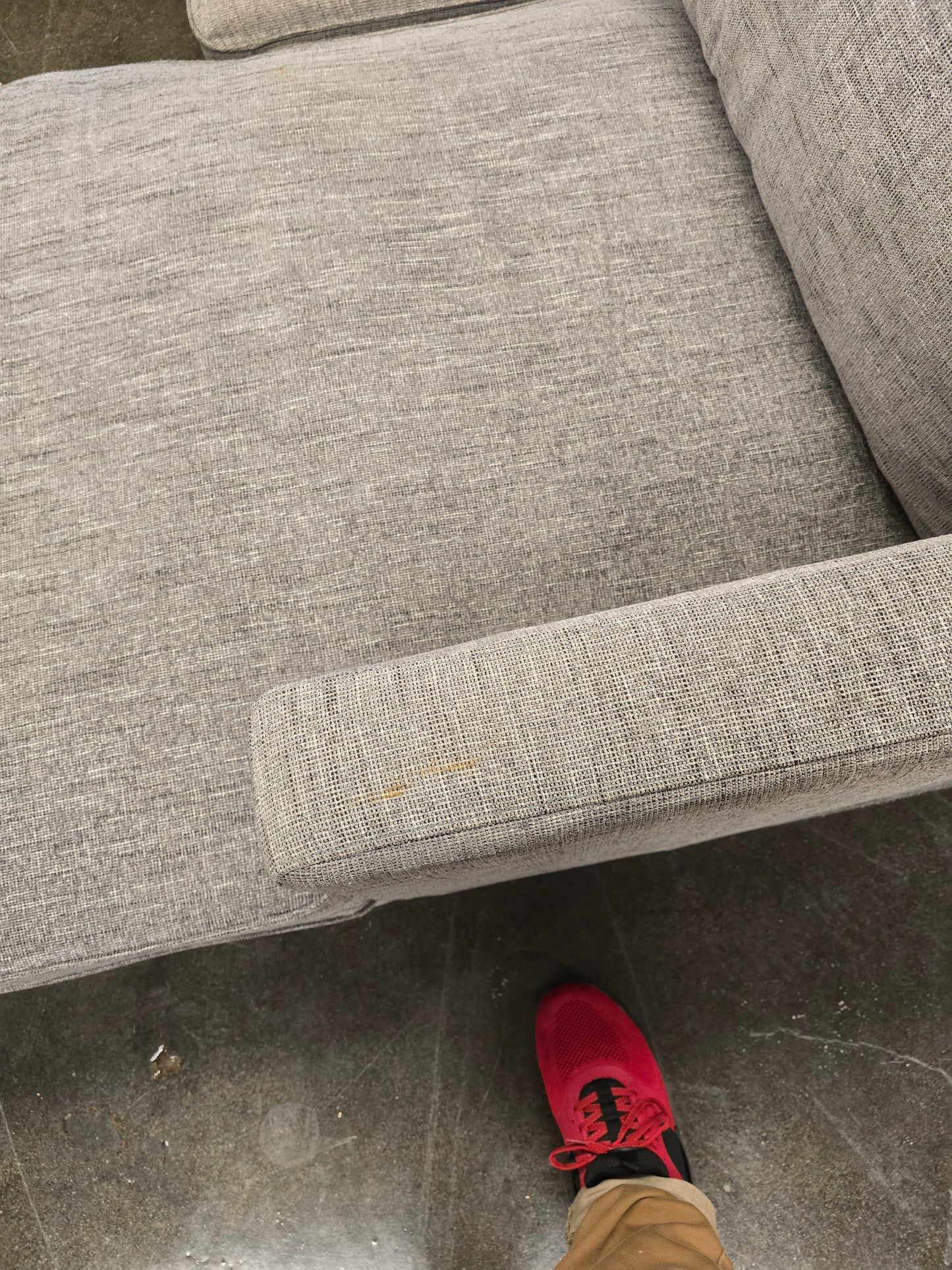 Grey Sofa and Chaise