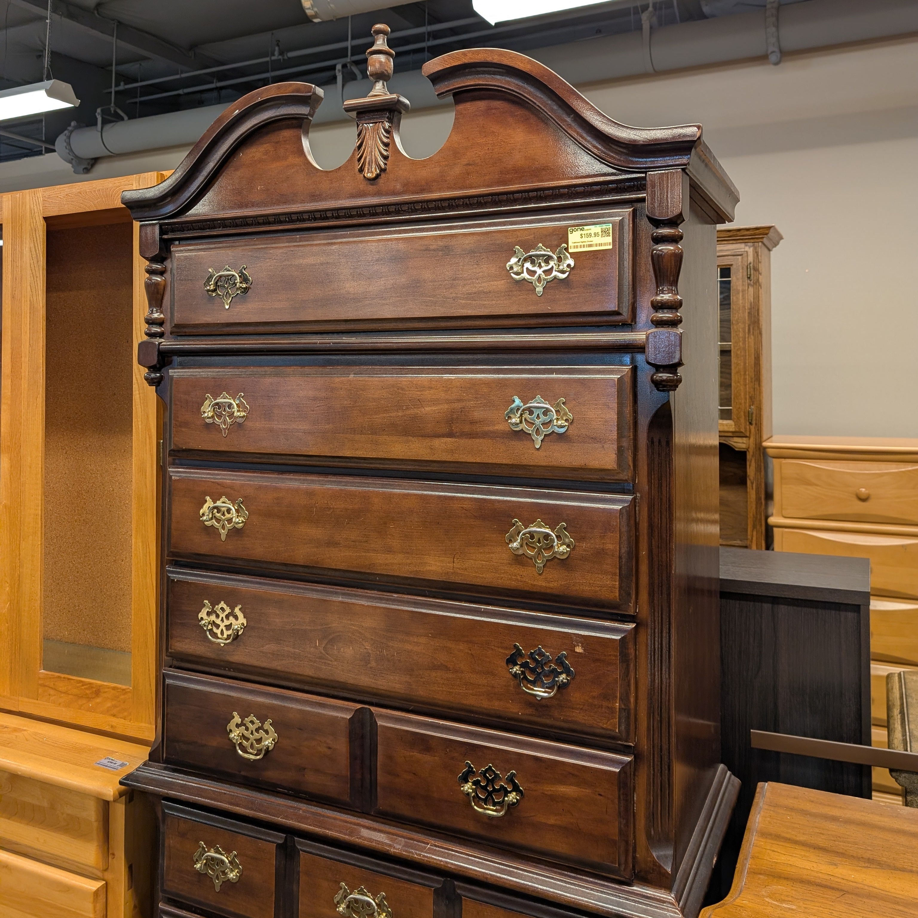 Traditional Highboy Dresser