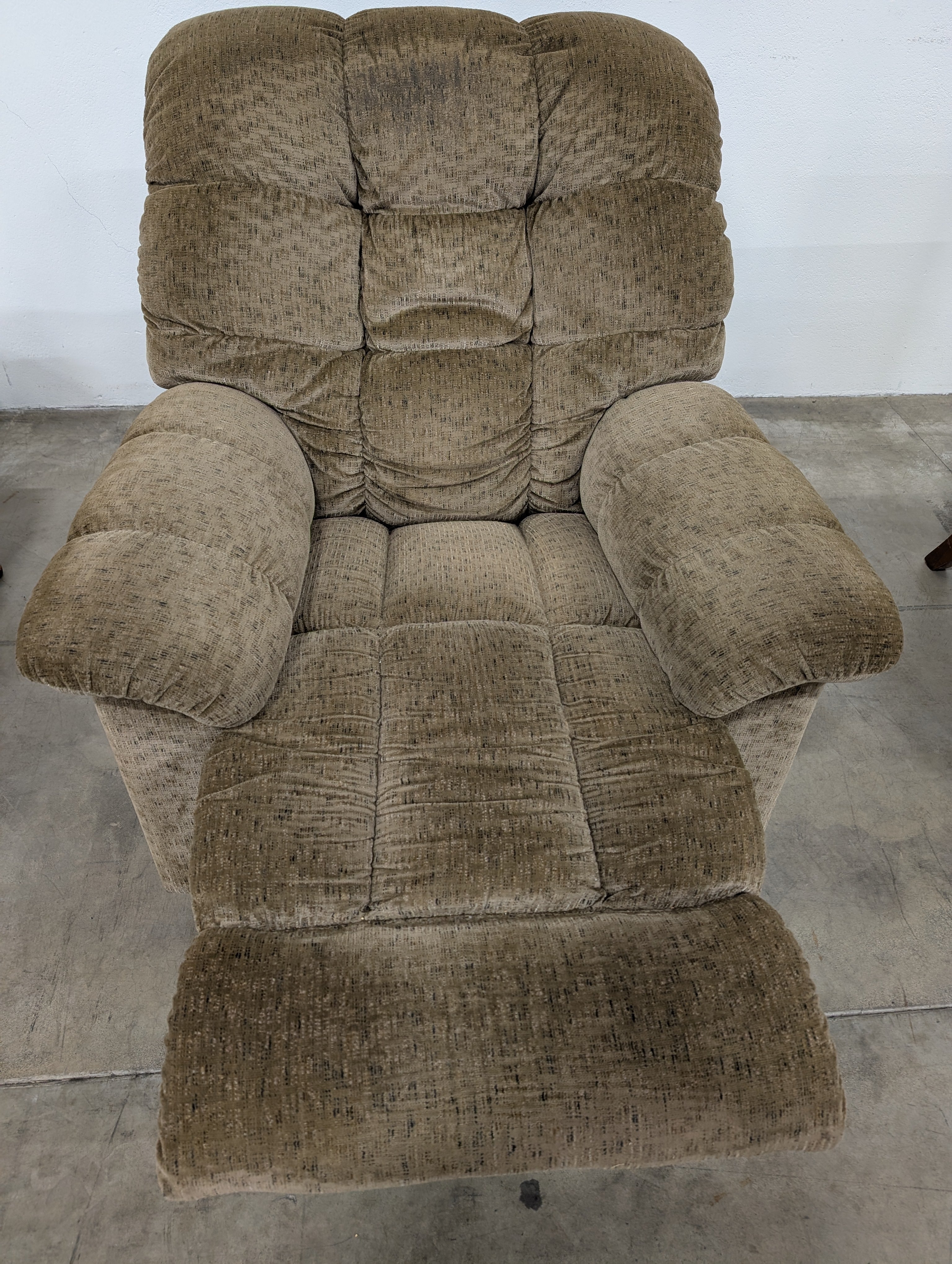 Plush Brown LaZboy Recliner Armchair