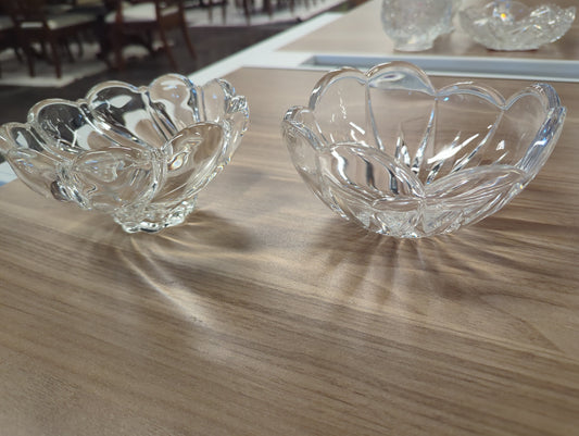 Glass candy dish