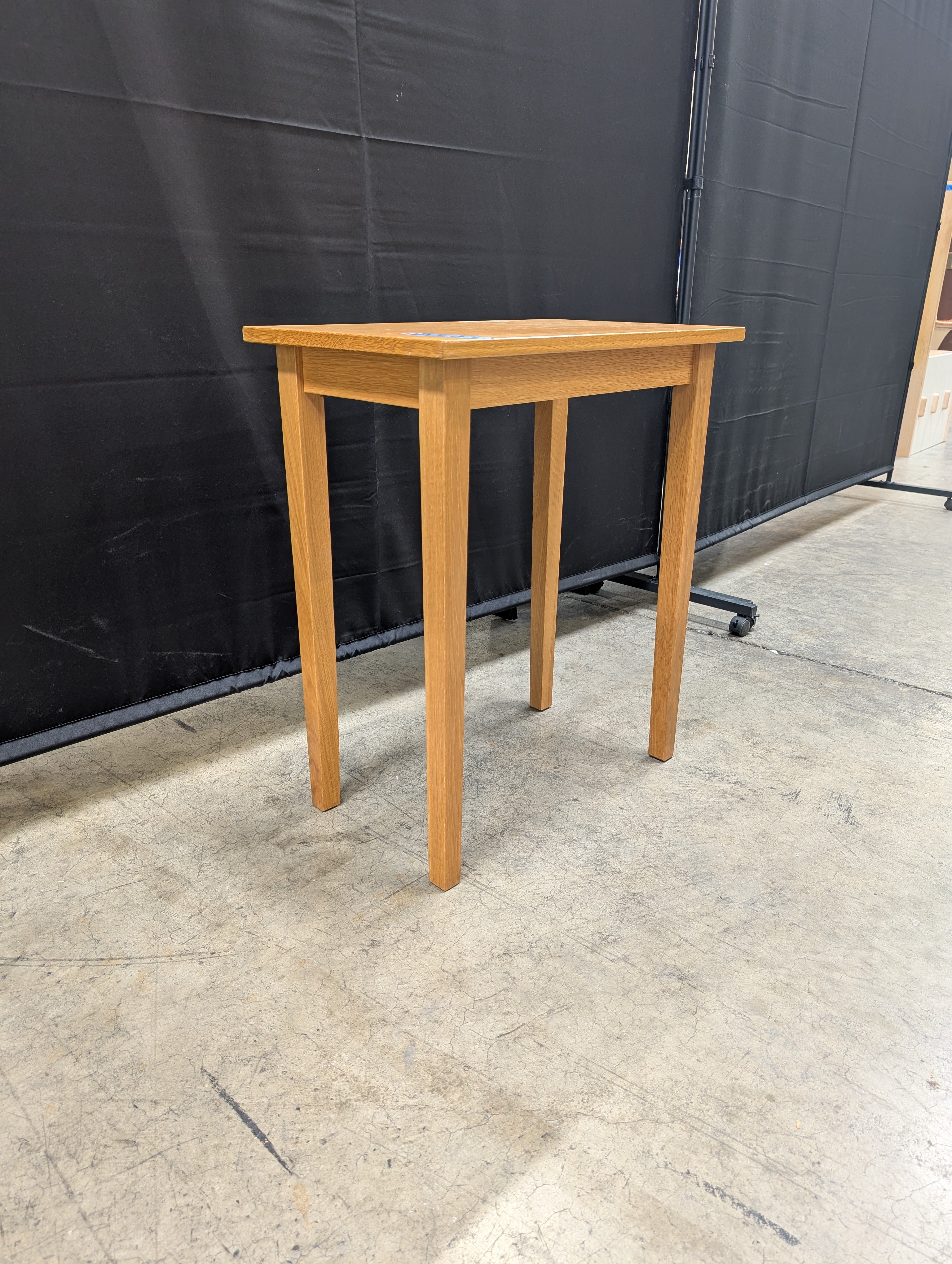Rectangular Light Wood Accent Table