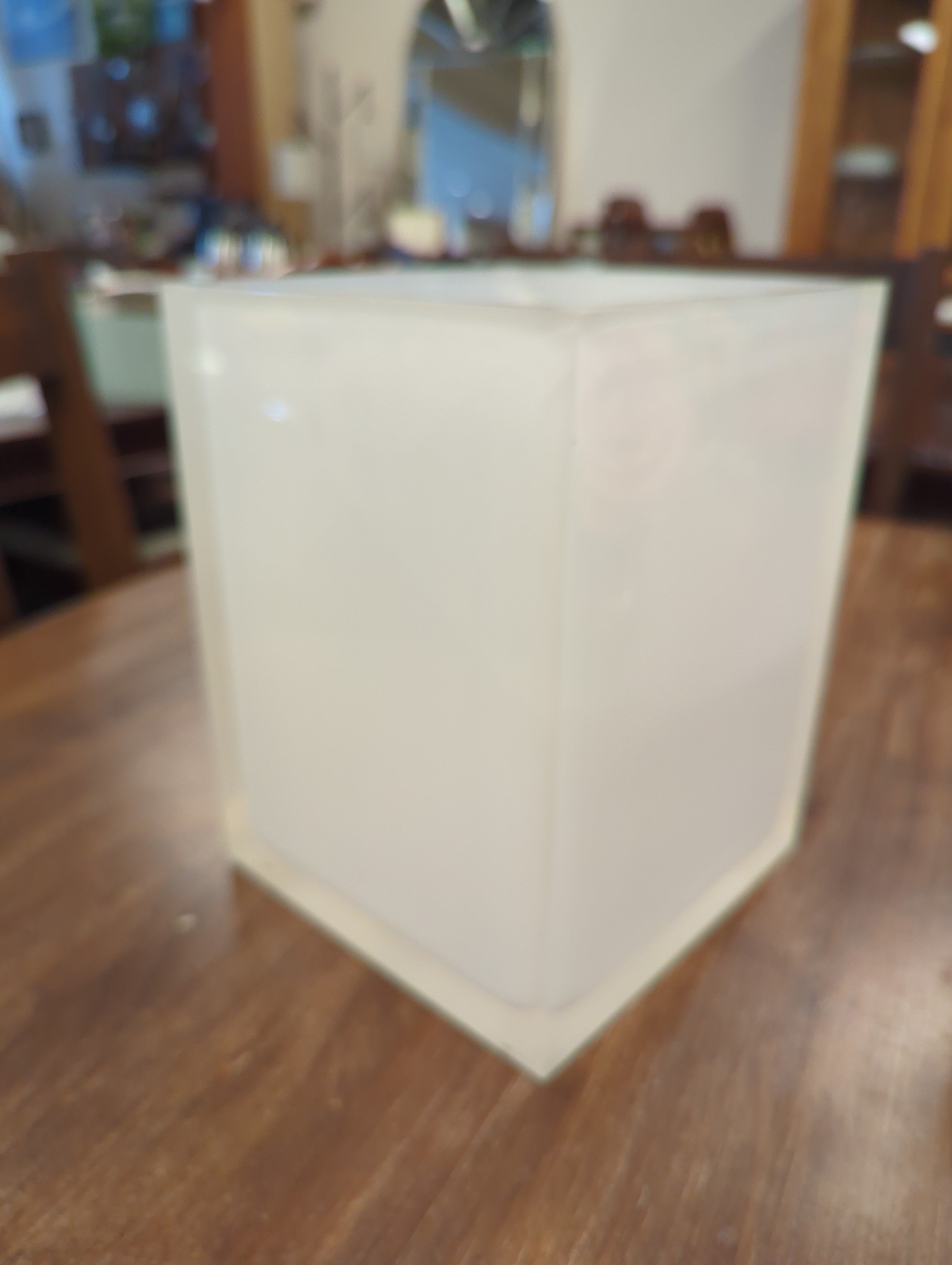 Acrylic Trash Can