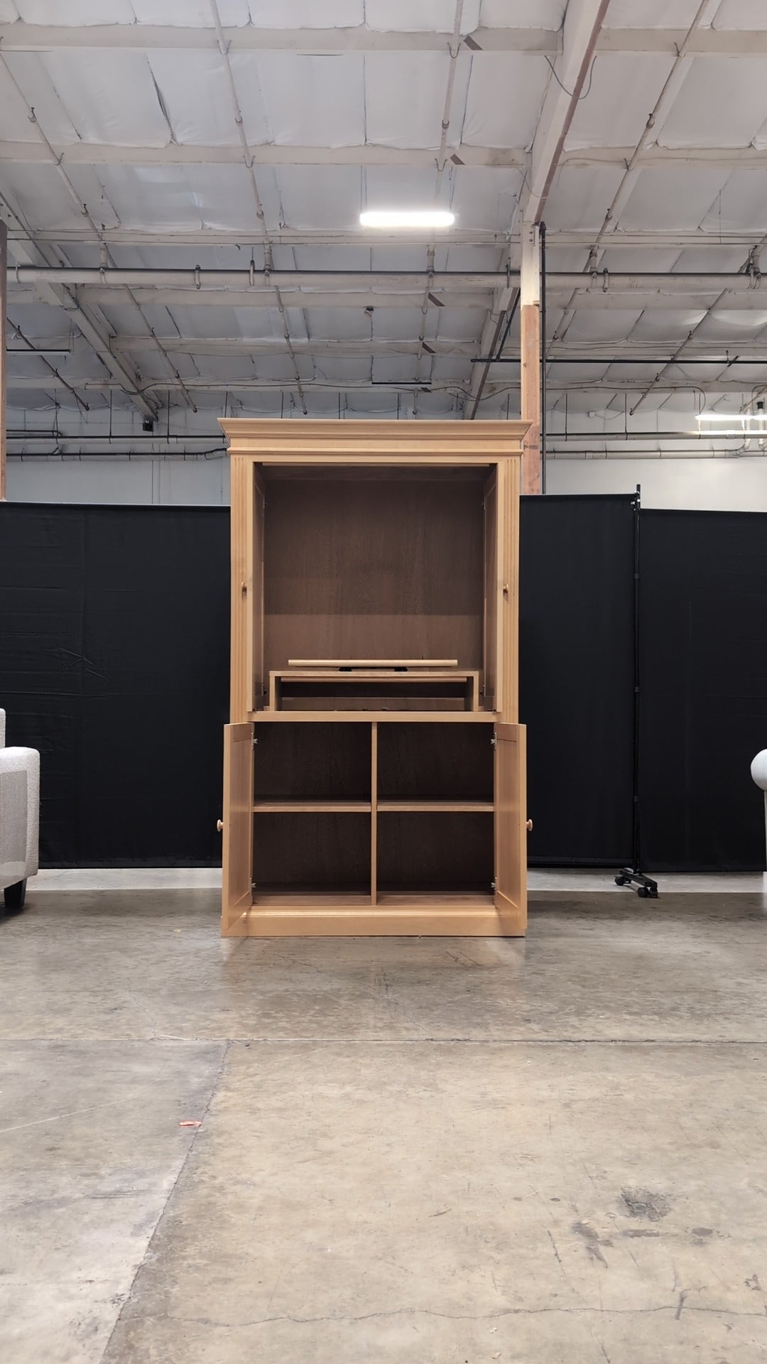 Tall Solid Wood Evergreen Wood Craft Forbes Furniture