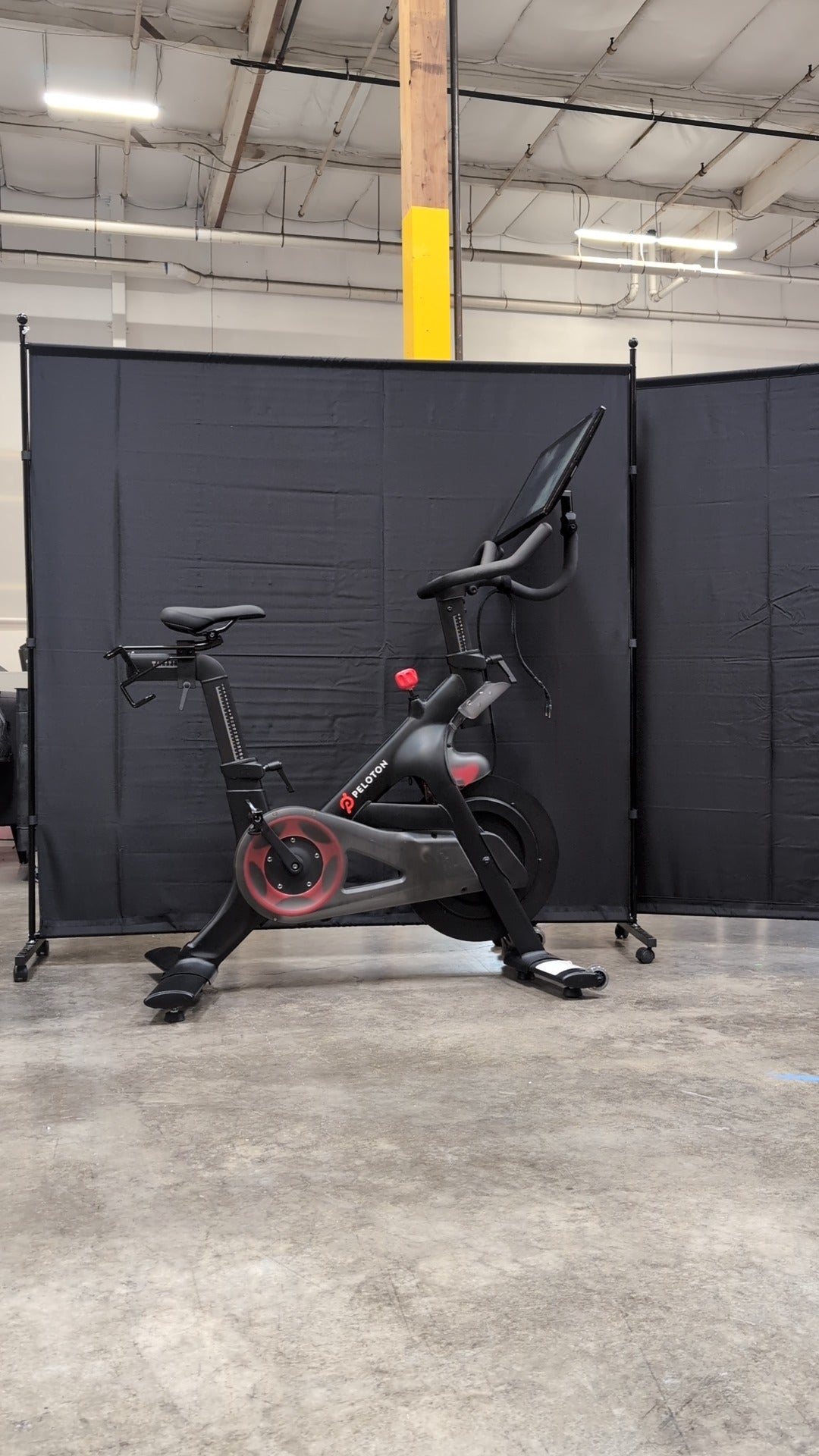 Peloton Stationary Exercise Bike with Adjustable Seat