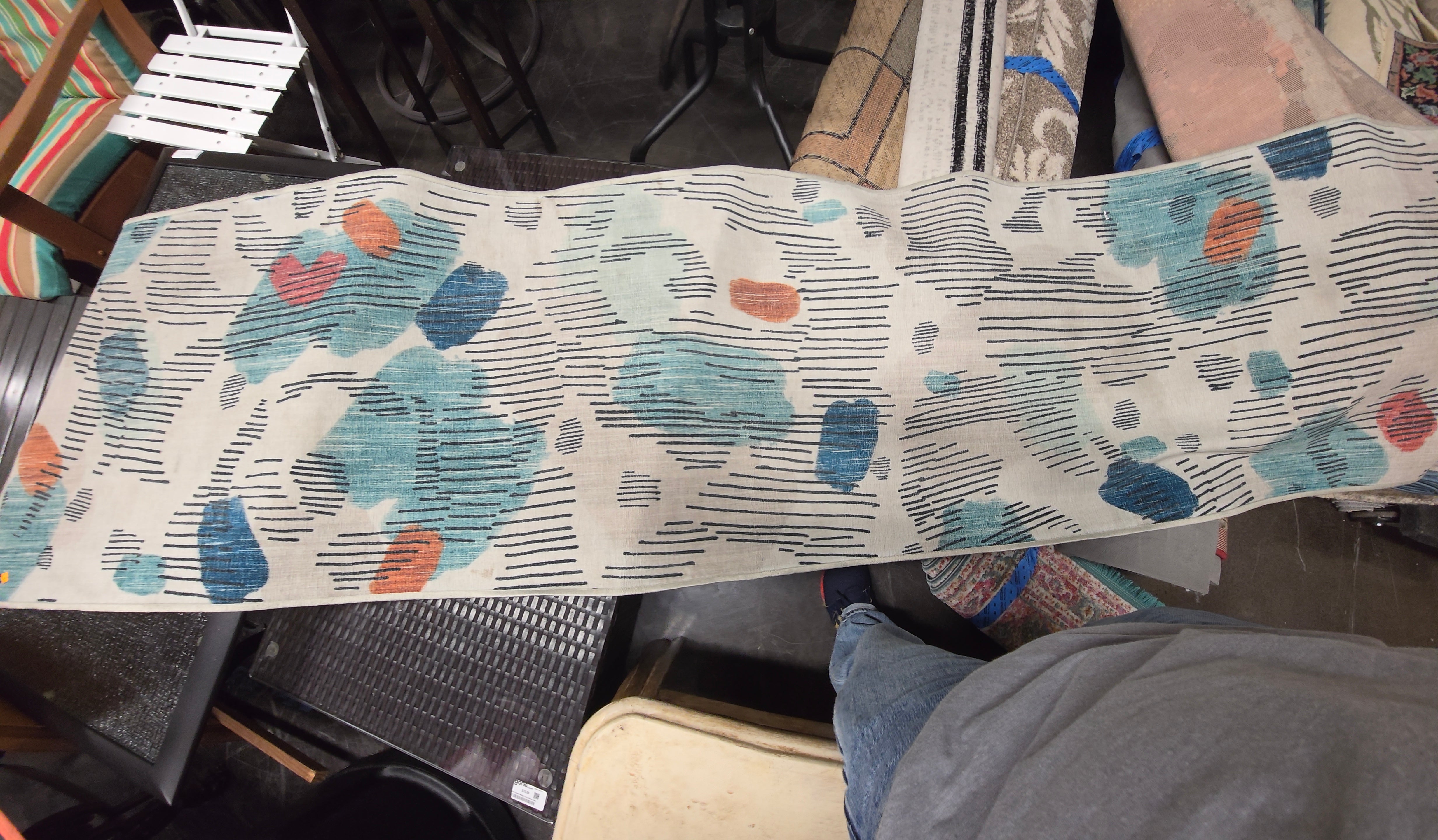 Abstract Modern Runner Rug