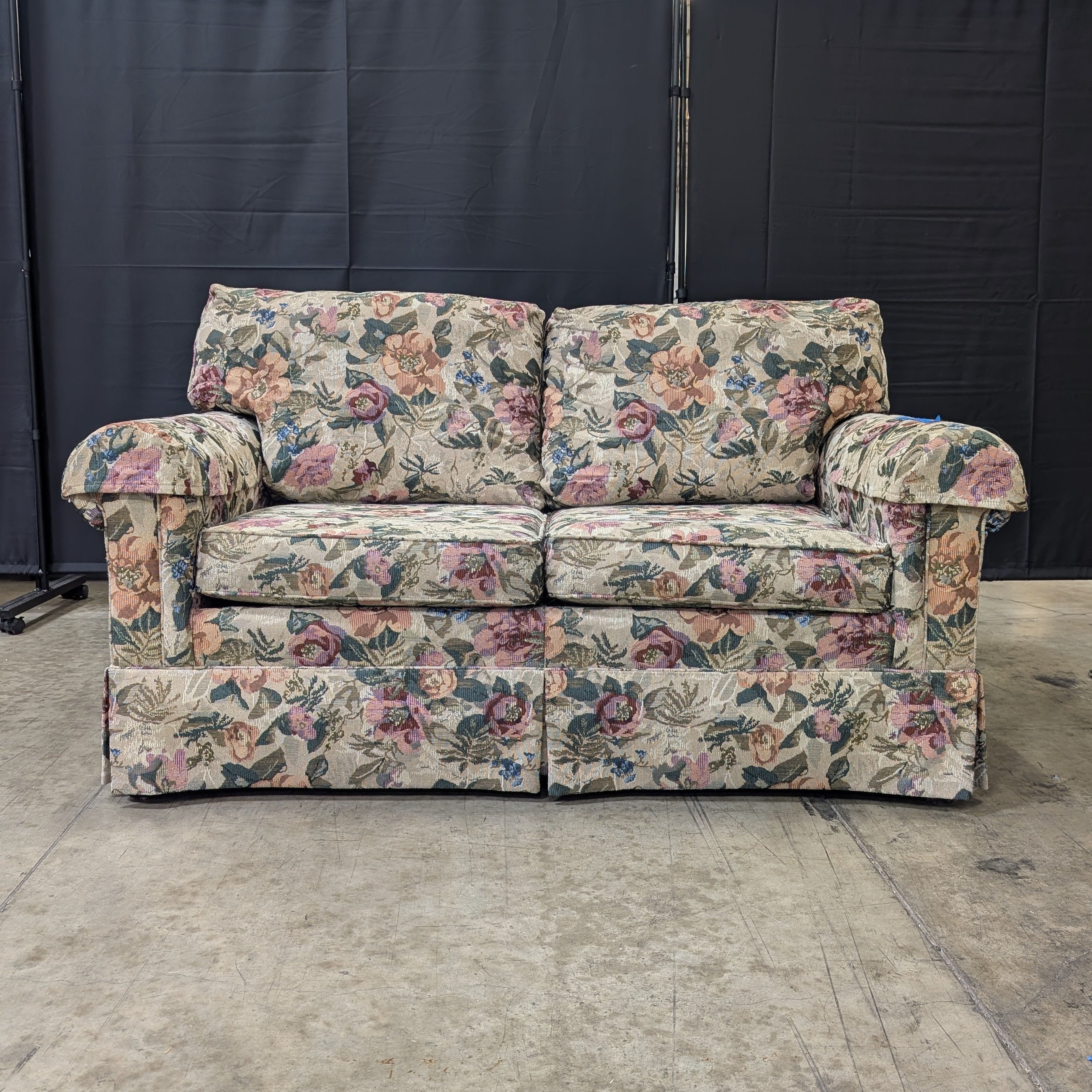 Floral Lane Upholstery co. Two-Seater Sofa
