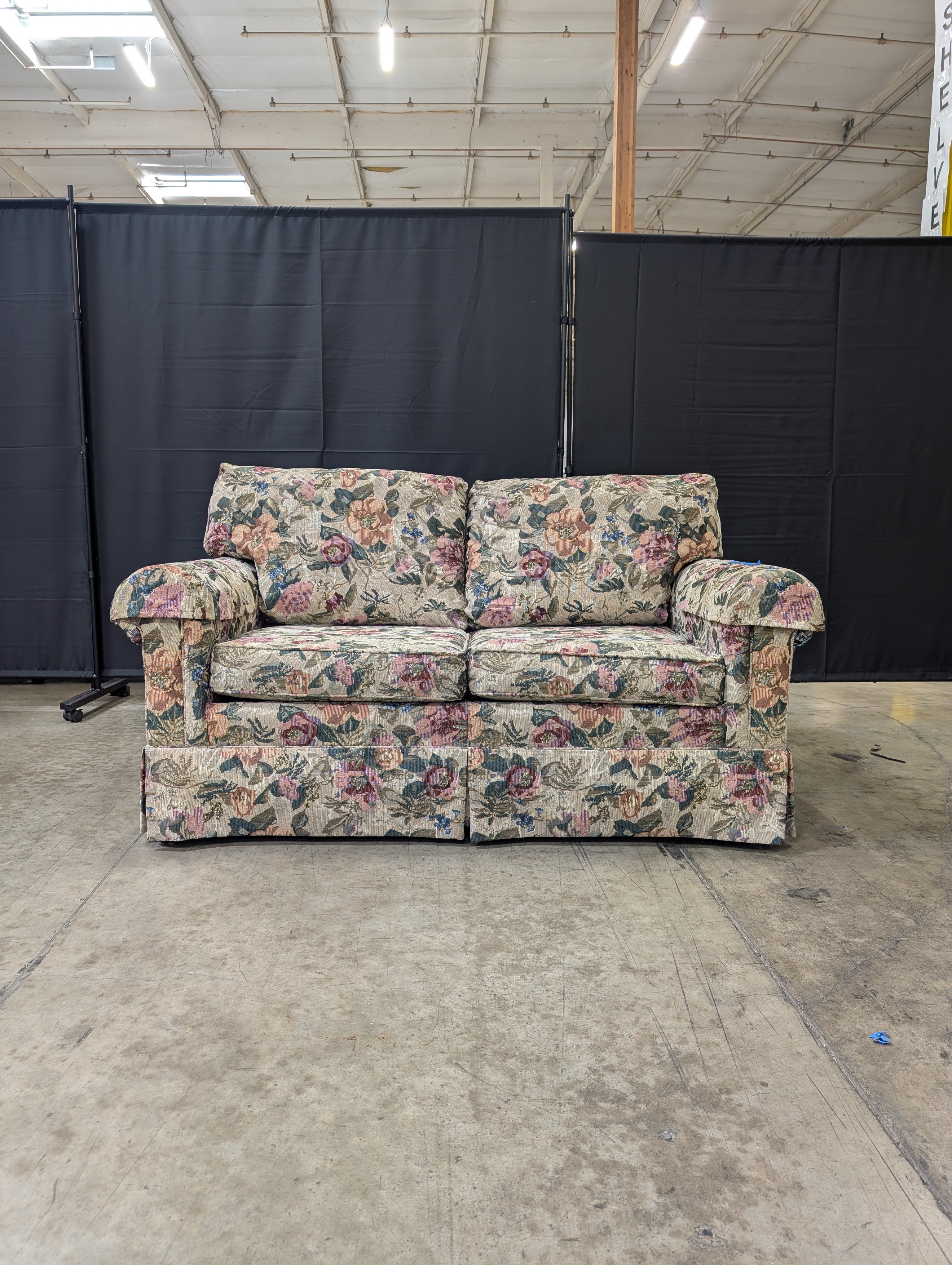 Floral Lane Upholstery co. Two-Seater Sofa