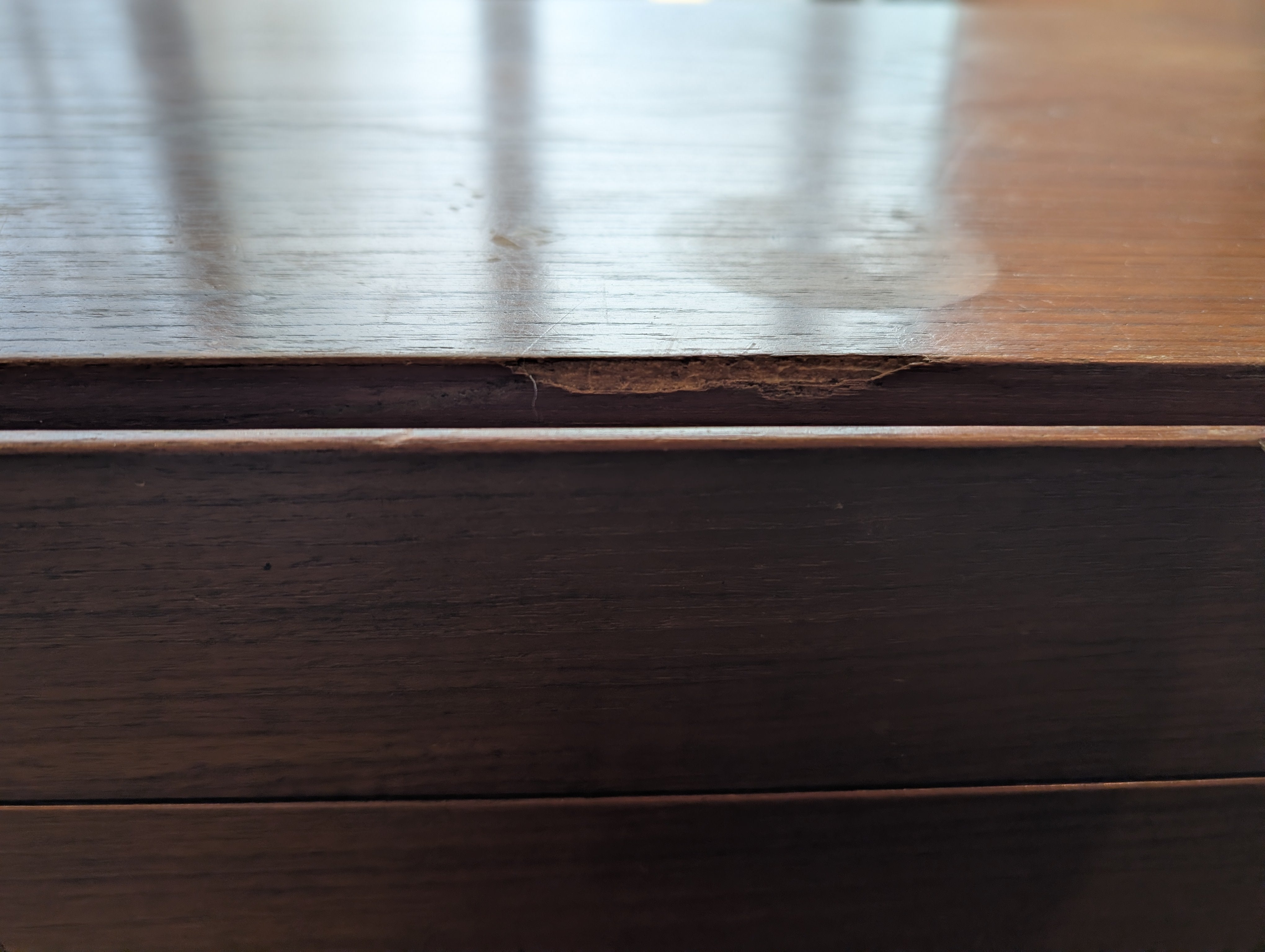 Danish Control Contemporary Wood 10 Drawer Chest