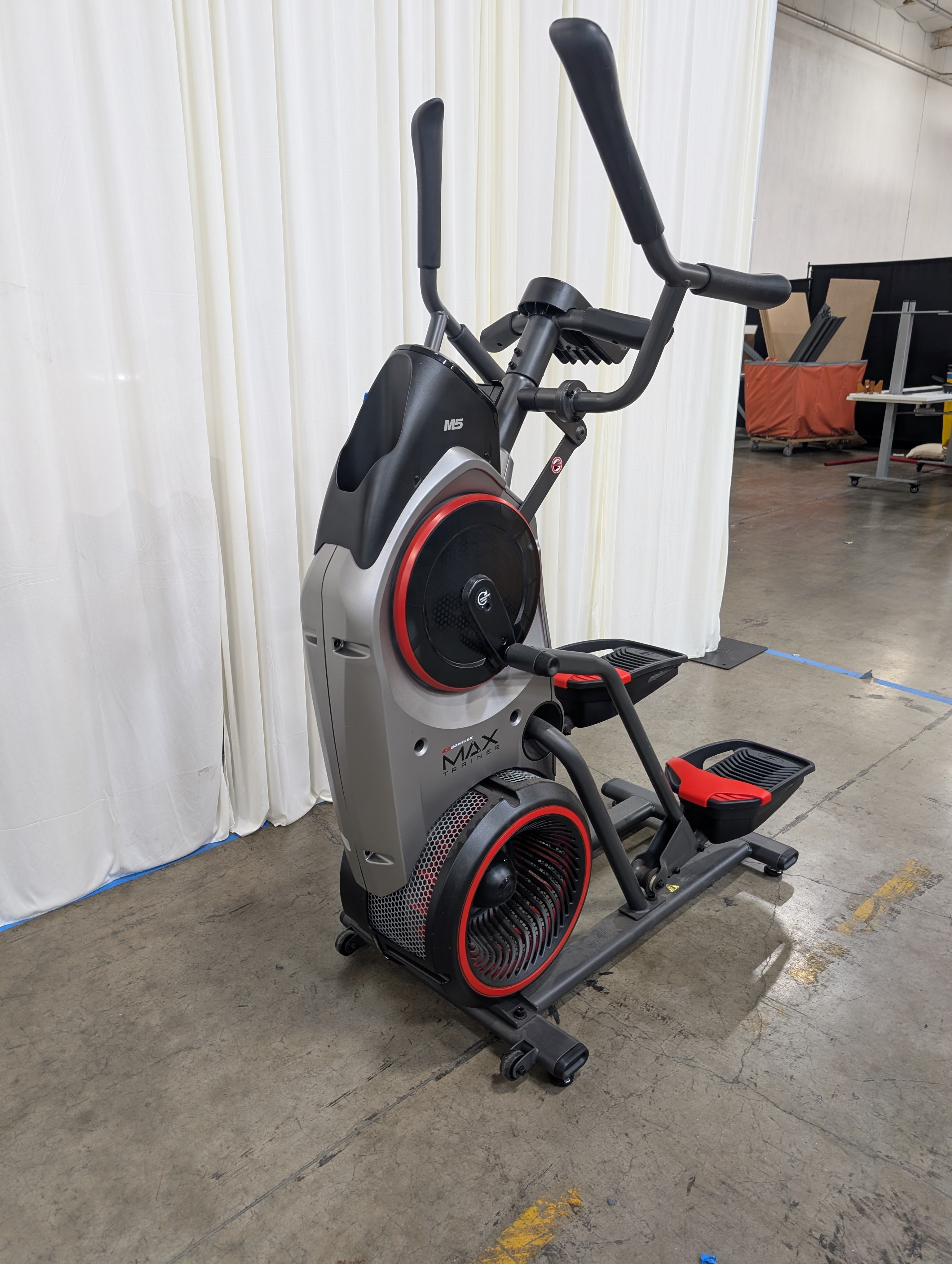 Bowflex Max Trainer M5 Exercise Machine in Grey and Red