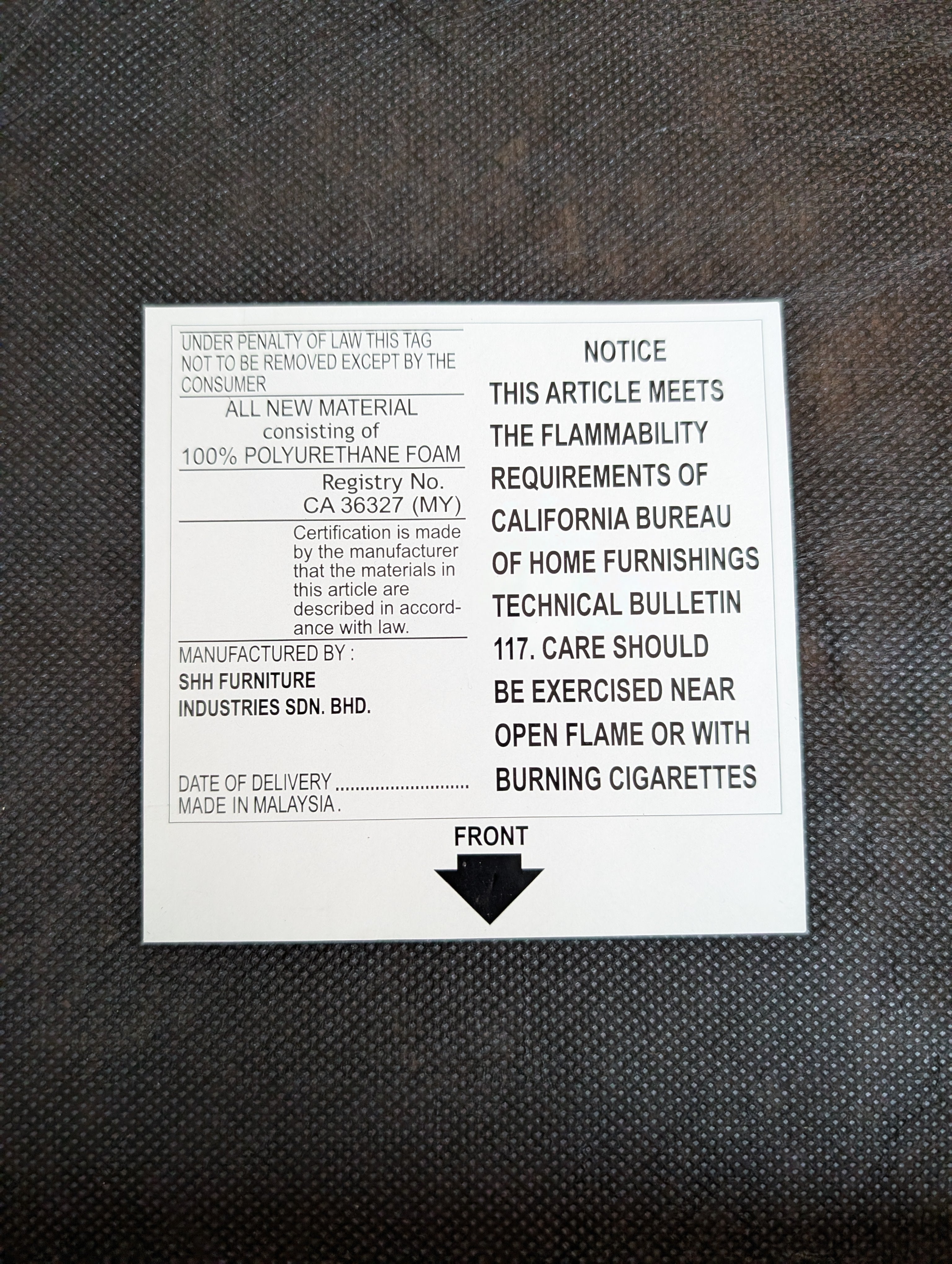 Set of Four- Rich Toned Wood Dining Chairs with Cream Upholstered Seats