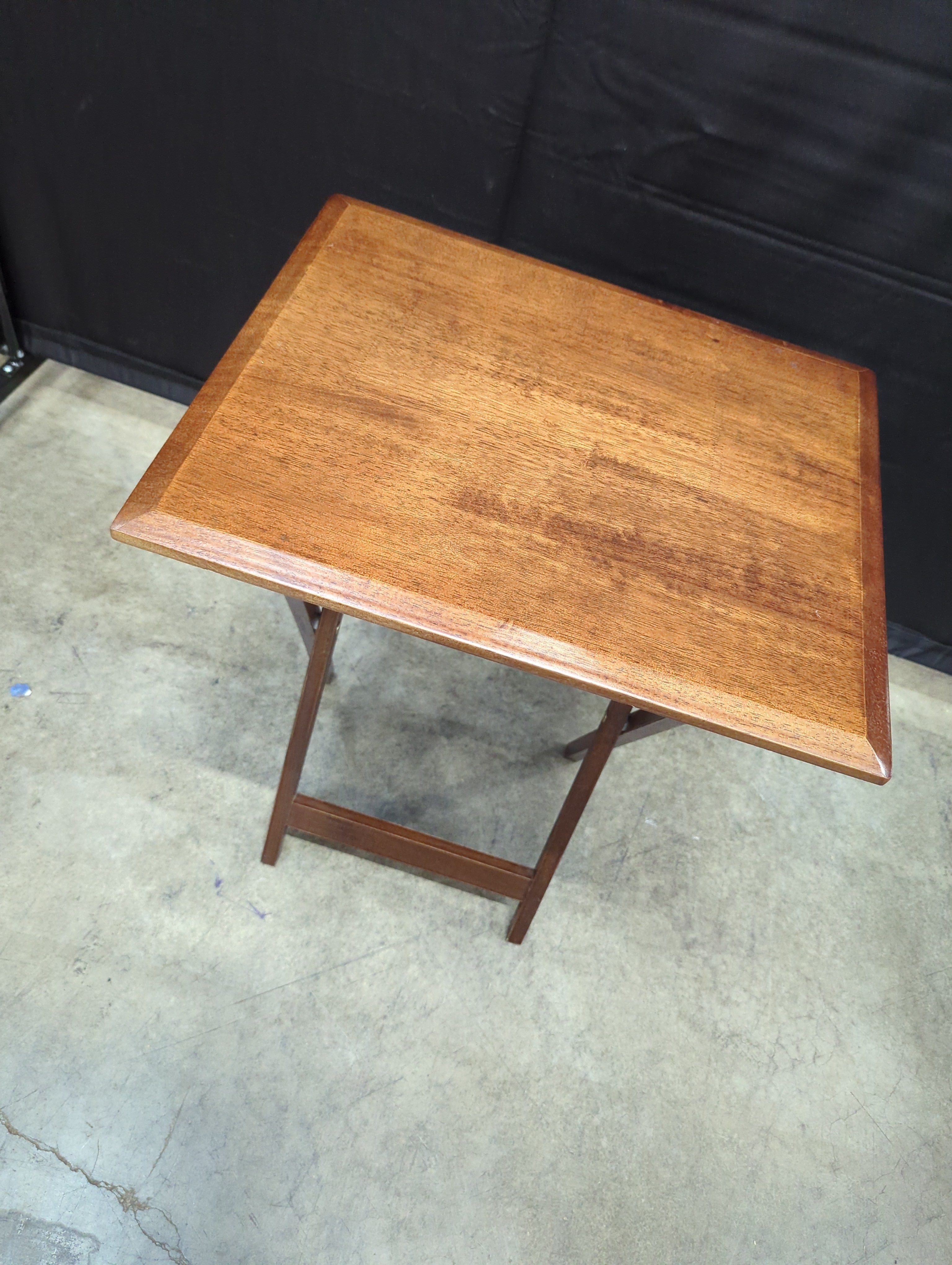 Portable Wood Folding Tray Table