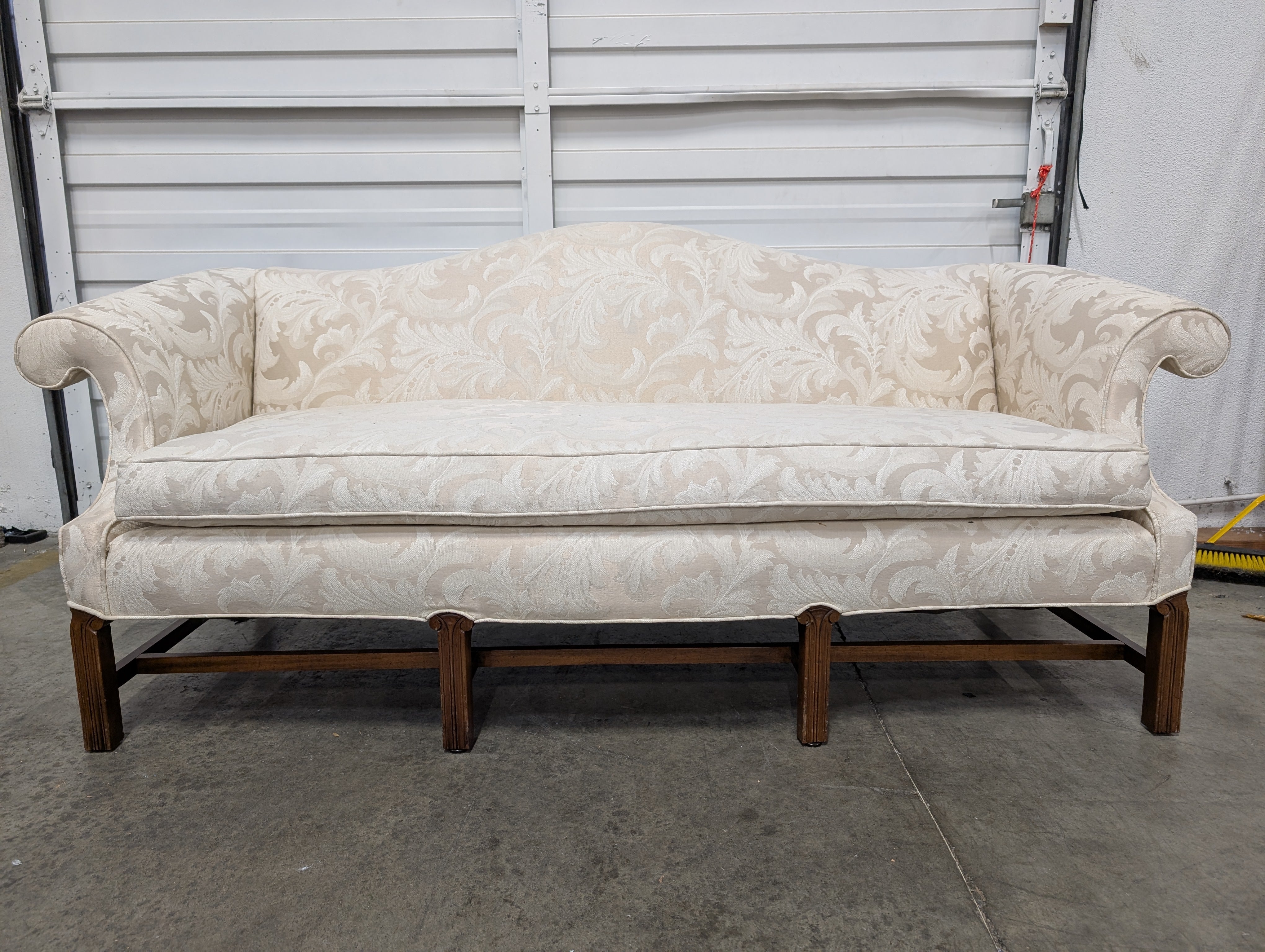 Decorative Scroll Upholstered Sofa Daybed